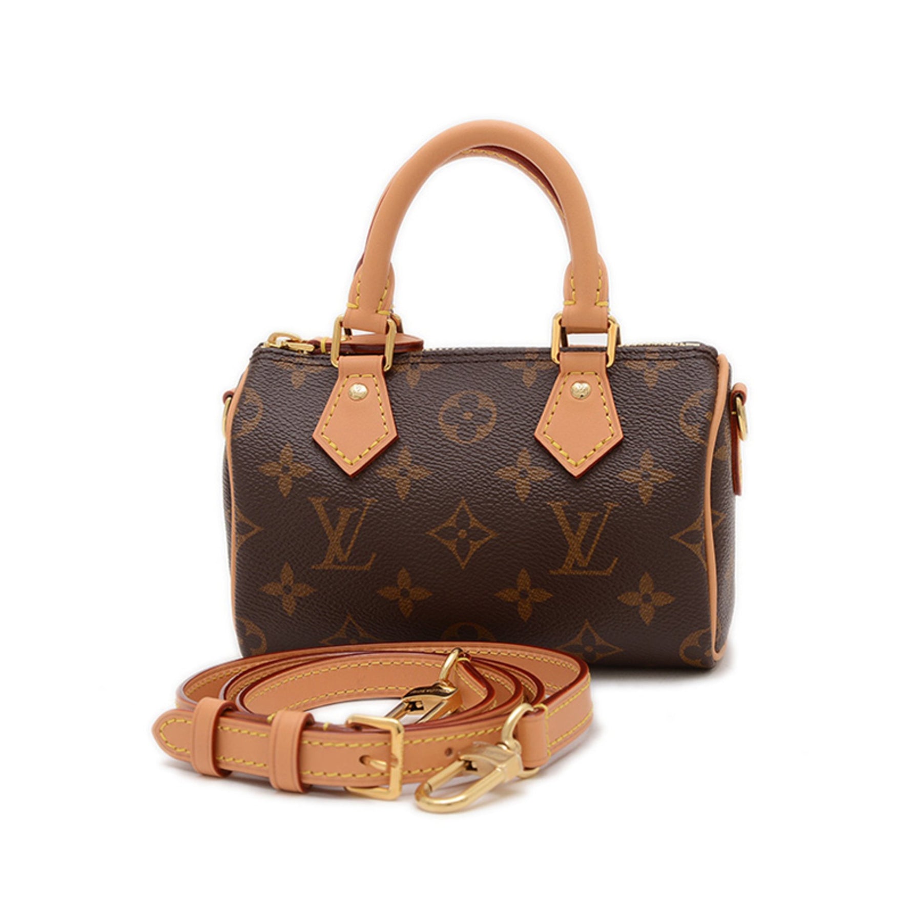 Louis Vuitton Nano Speedy Shoulder Bag
