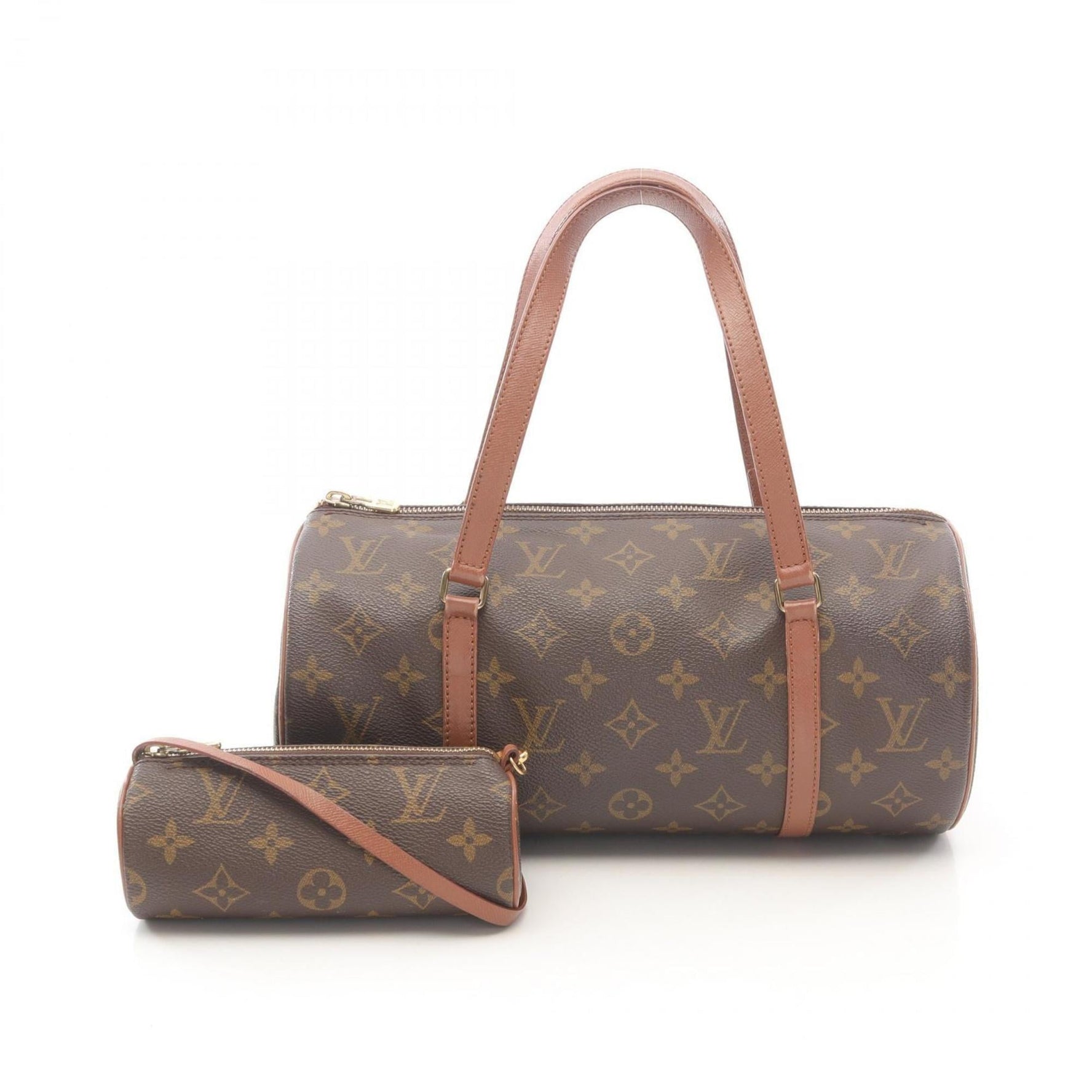 Louis Vuitton Papillon 30 Monogram Handbag (Old Model) - Coated Canvas and Leather