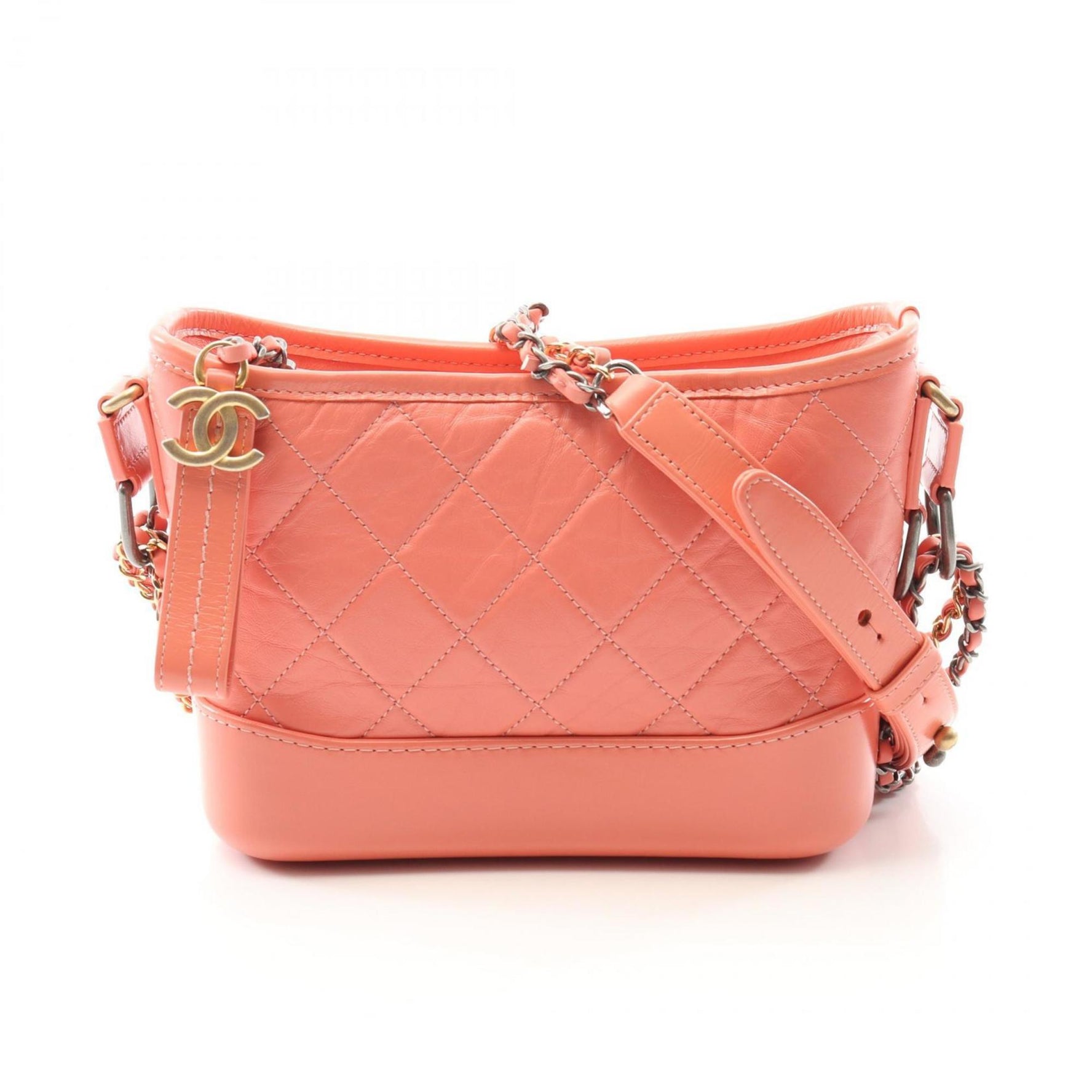 CHANEL Gabrielle de Small Hobo Shoulder Bag Leather