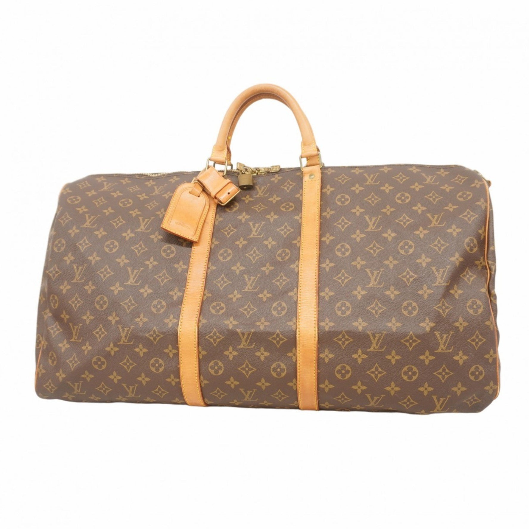 Louis Vuitton Monogram Keepall Bandouliere 60 Boston Bag Men's and
