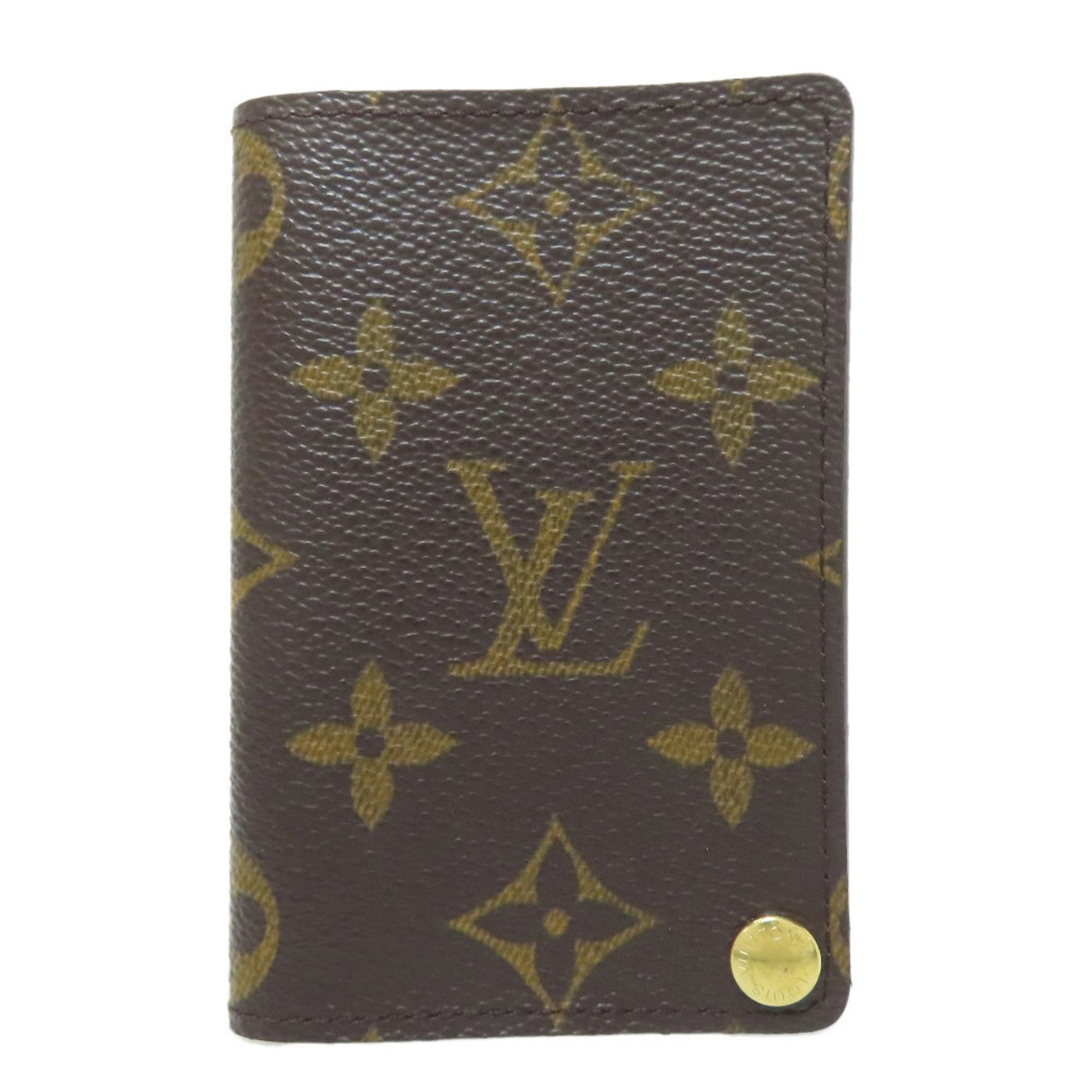 Louis Vuitton Porte Carte Credit Card Case Monogram Canvas LOUIS VUITTON