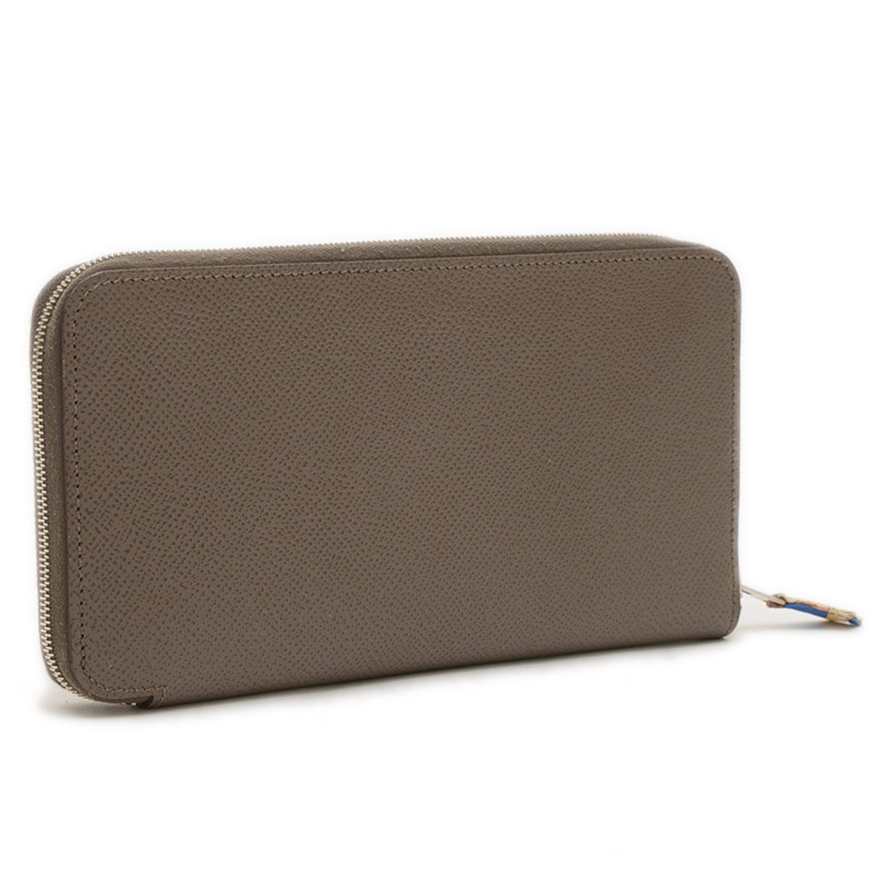 Hermes Azap Long Silk In Wallet Epson Etoupe R Stamp BP