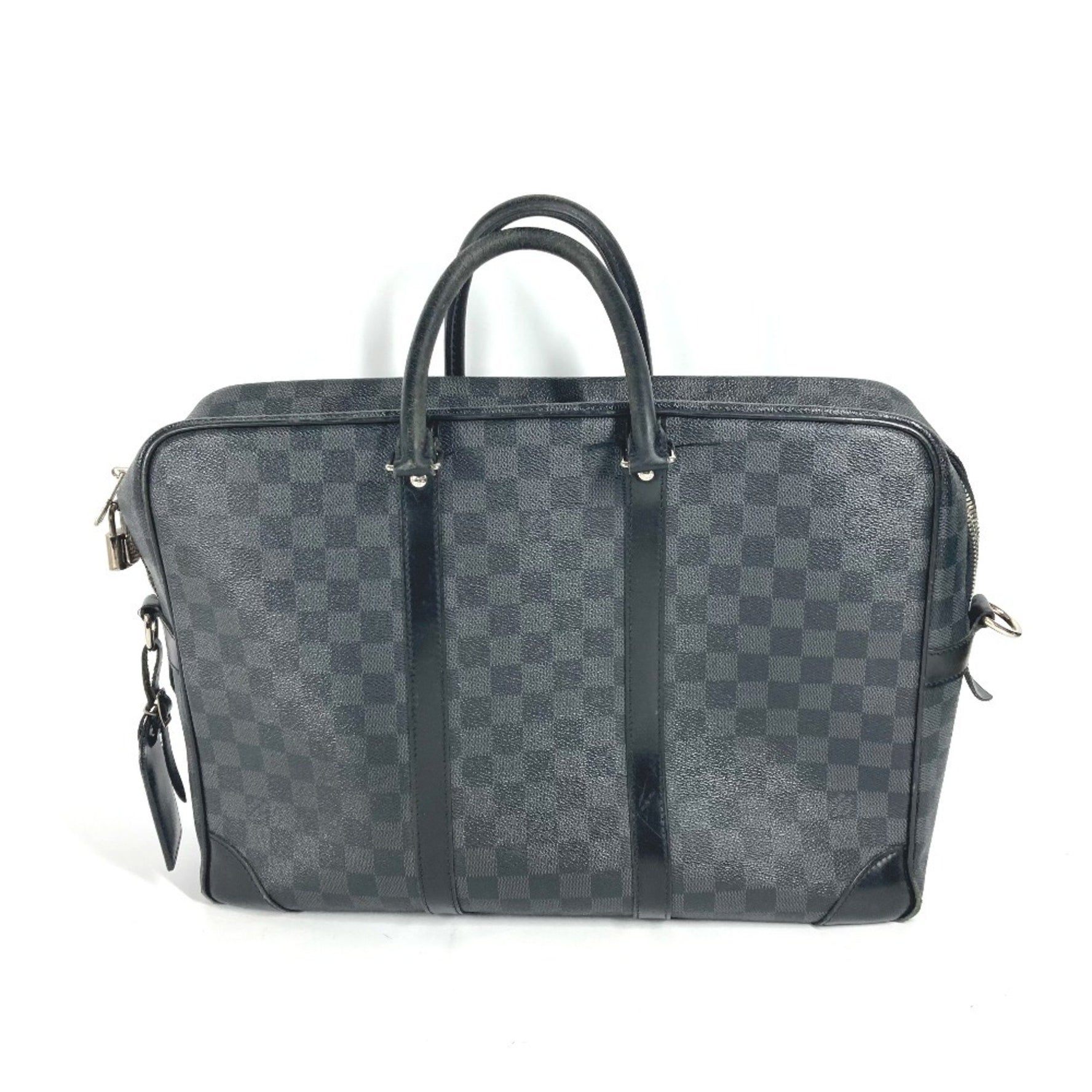 Louis Vuitton Damier Graphite Porte Document Voyage GM PDV Handbag Tote Bag Business Canvas Men's