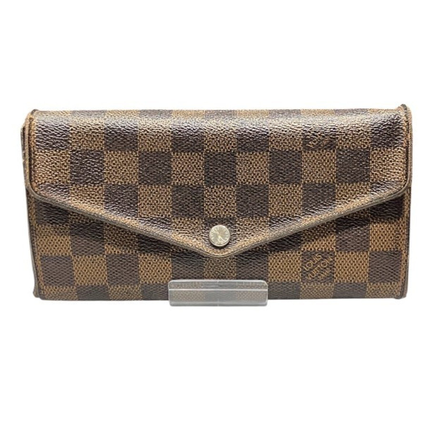Louis Vuitton Damier Portefeuille Sarah Serial number unclear Long wallet Men's