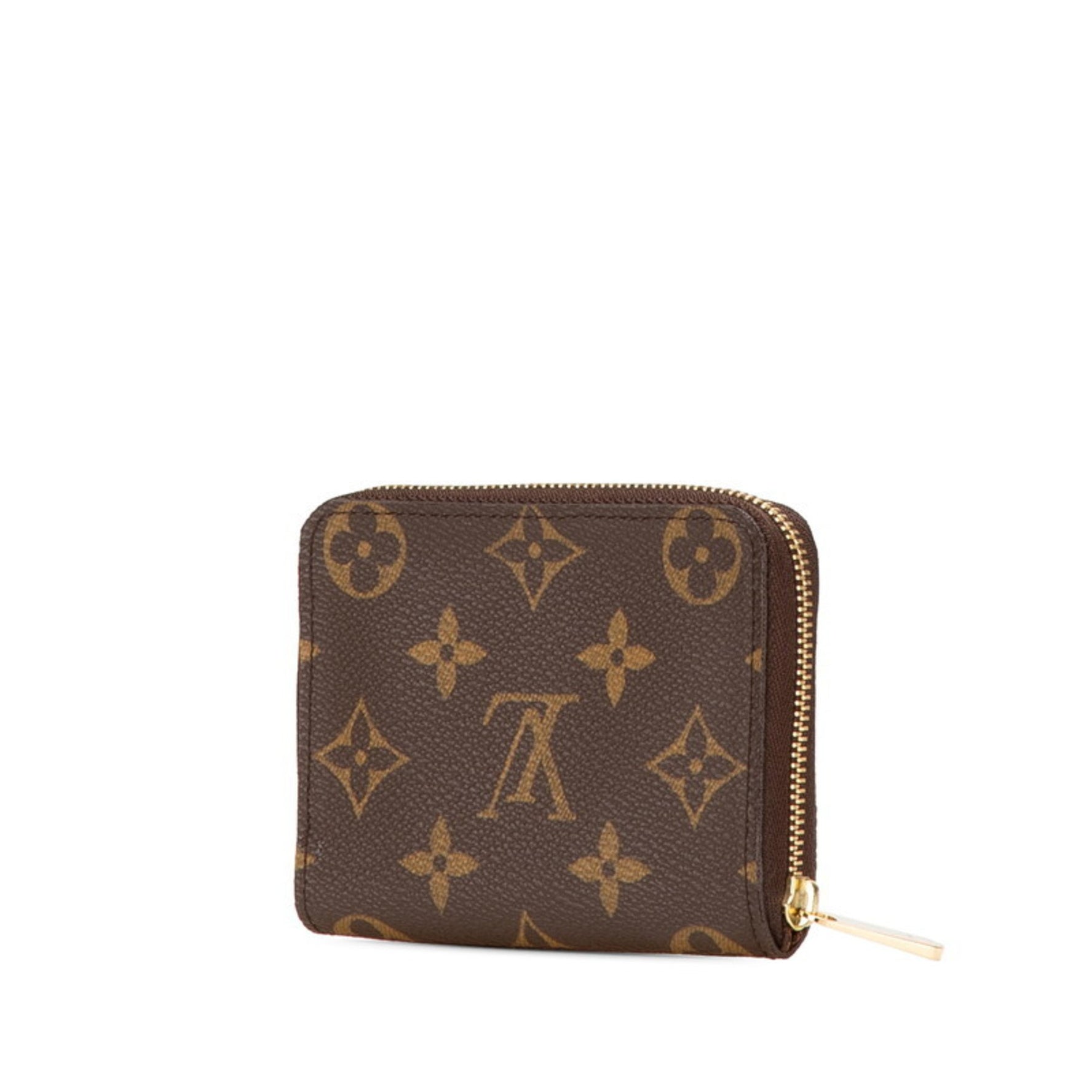 Louis Vuitton Monogram Zippy Coin Purse Leather