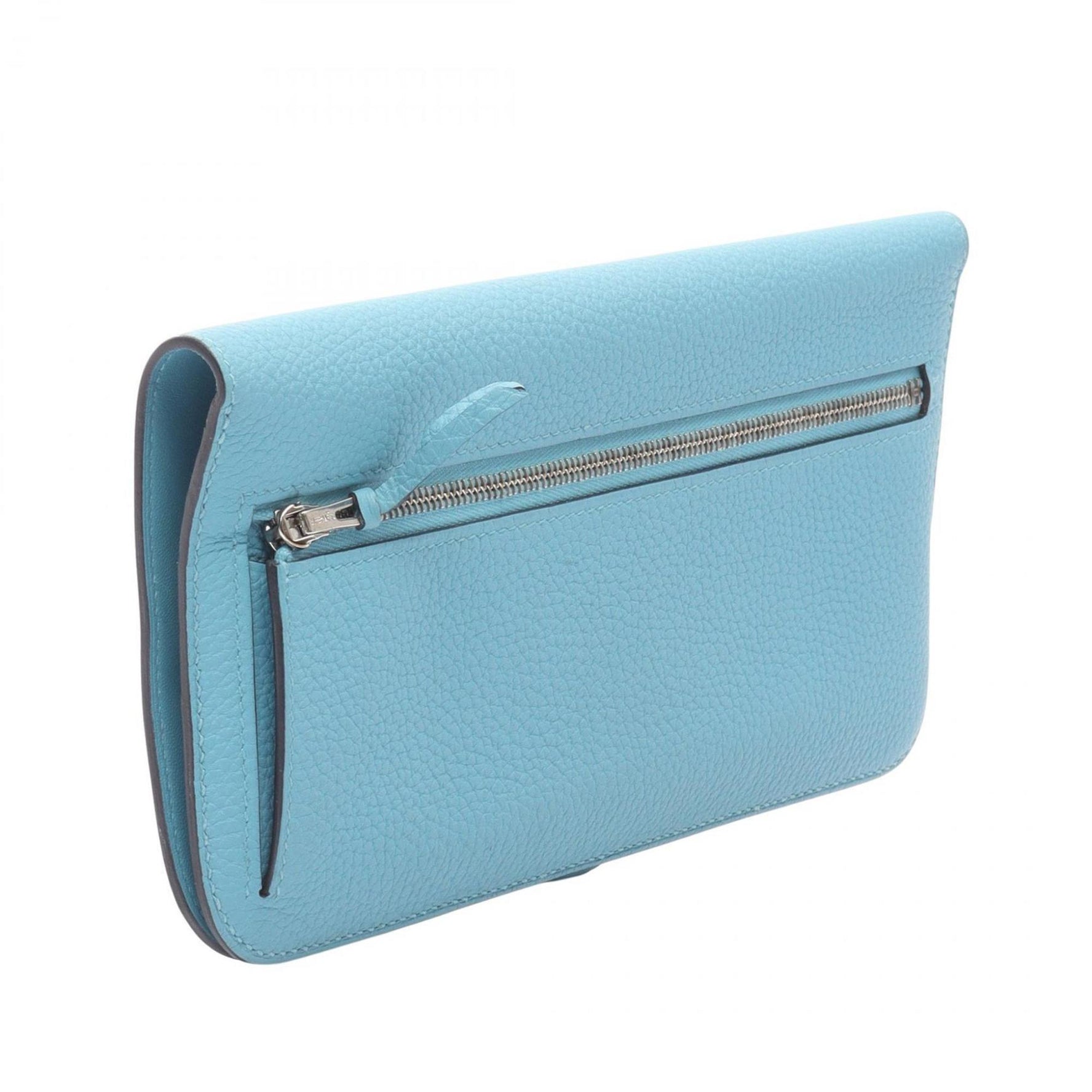 Hermes Hermès Dogon Long Bifold Wallet Leather Togo