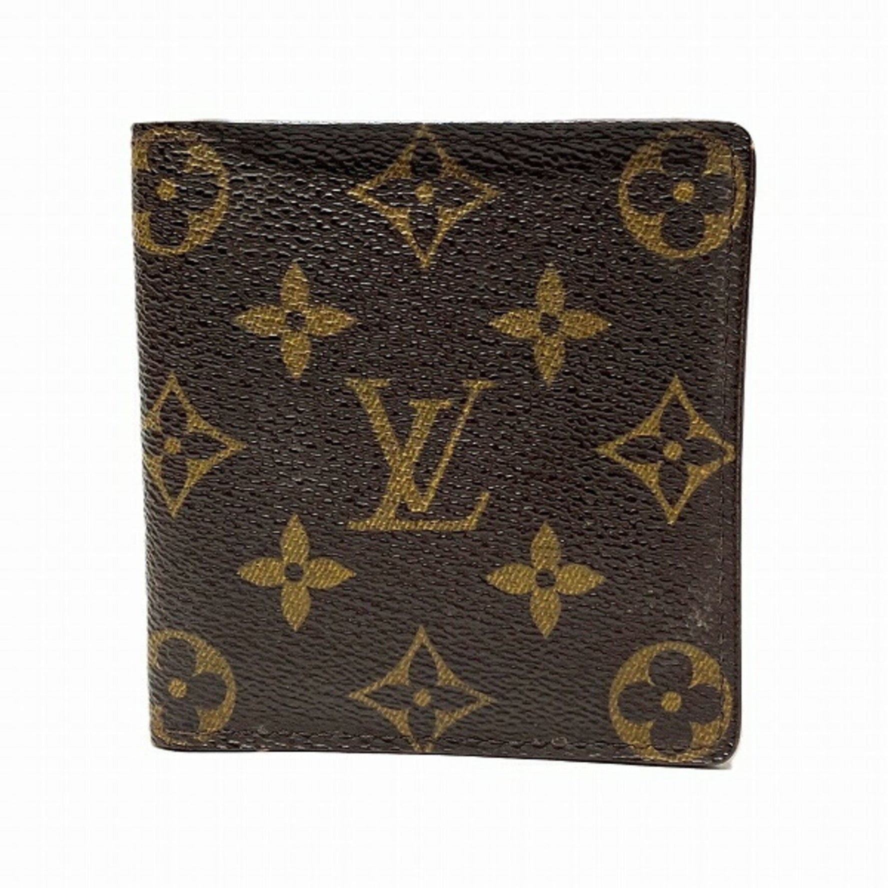 Louis Vuitton Monogram Porte Bier 6 Carte Credit Wallet Bi-fold Men's