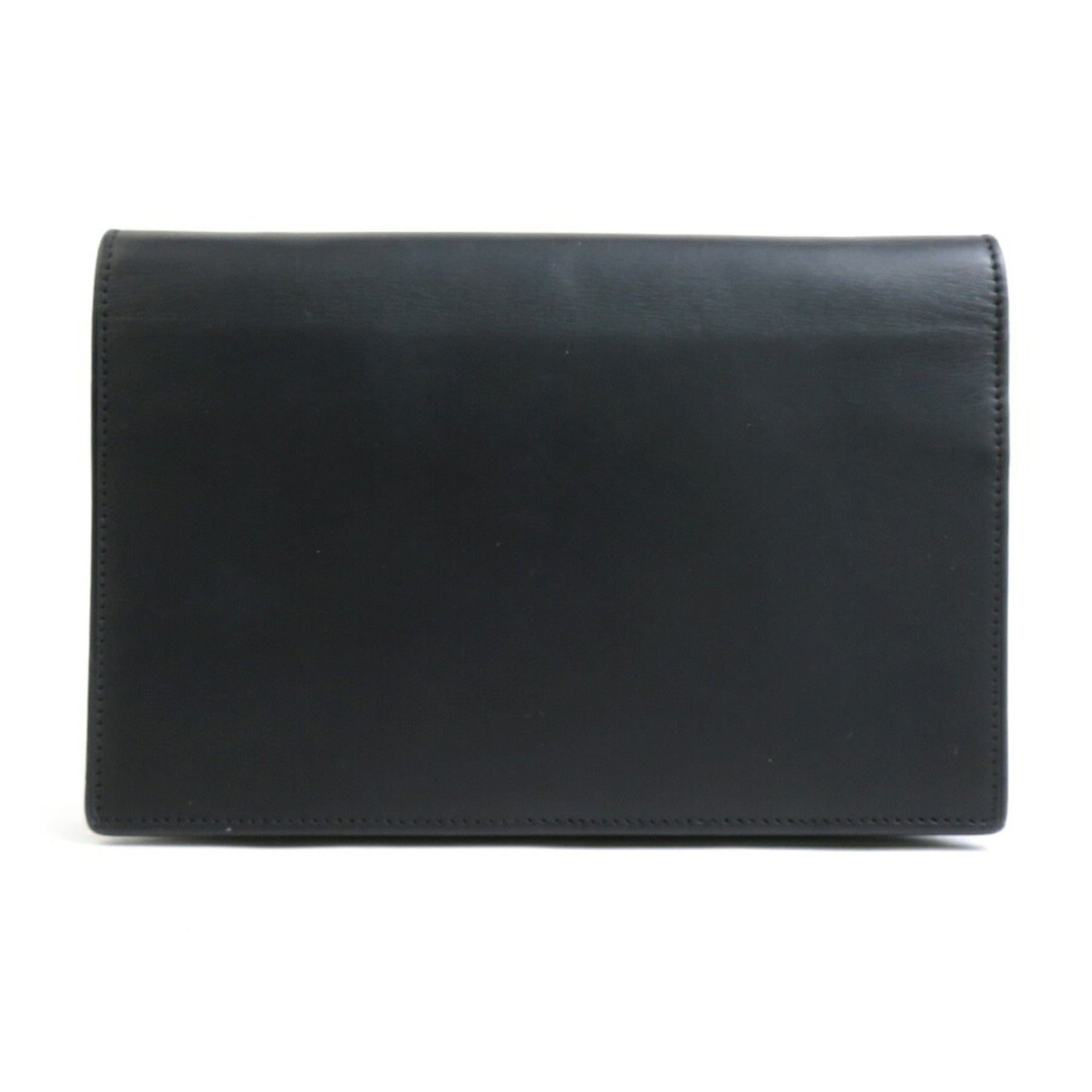 Saint Laurent Chain Wallet Leather Black x Multicolor