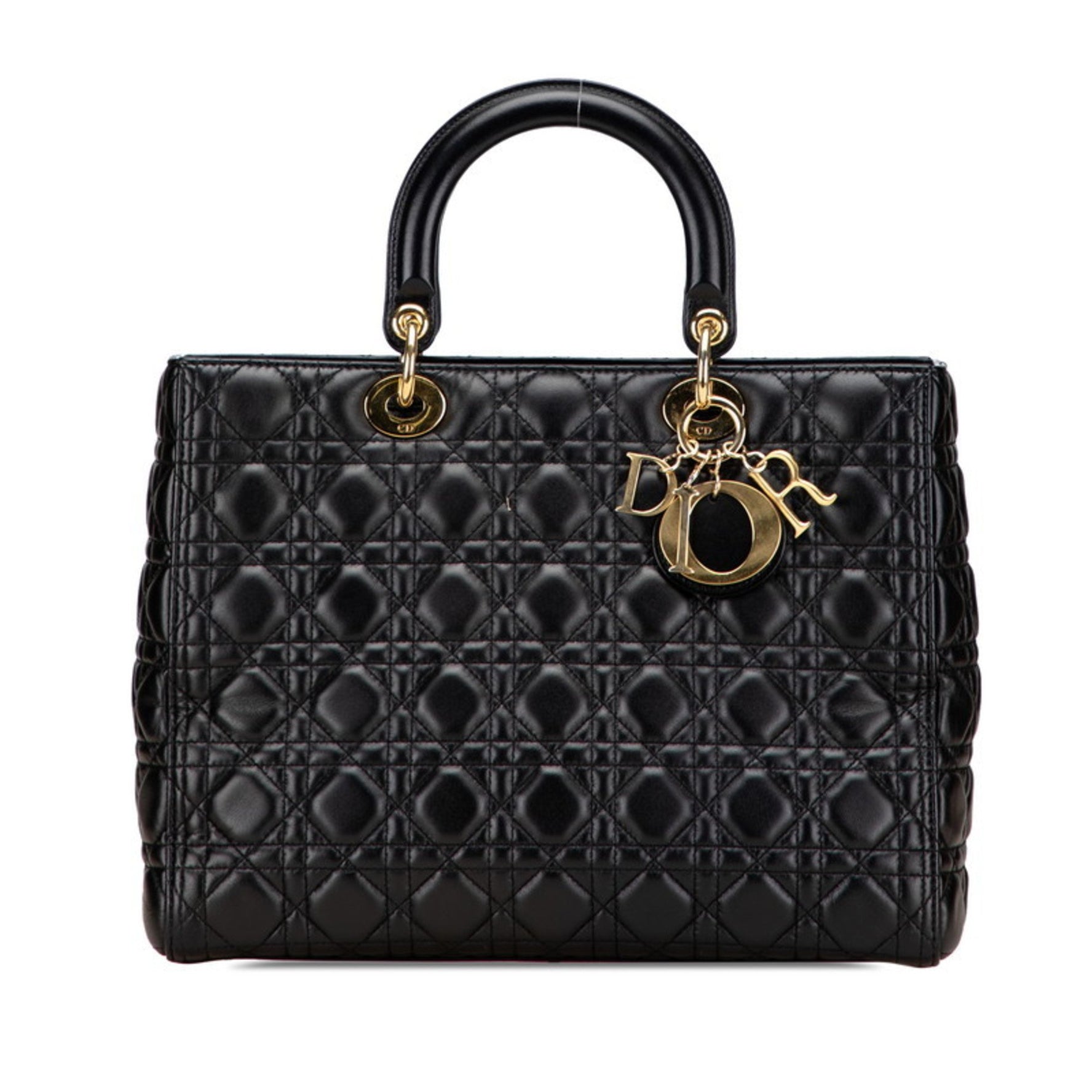 Christian Dior Lady Dior bag, Large, black