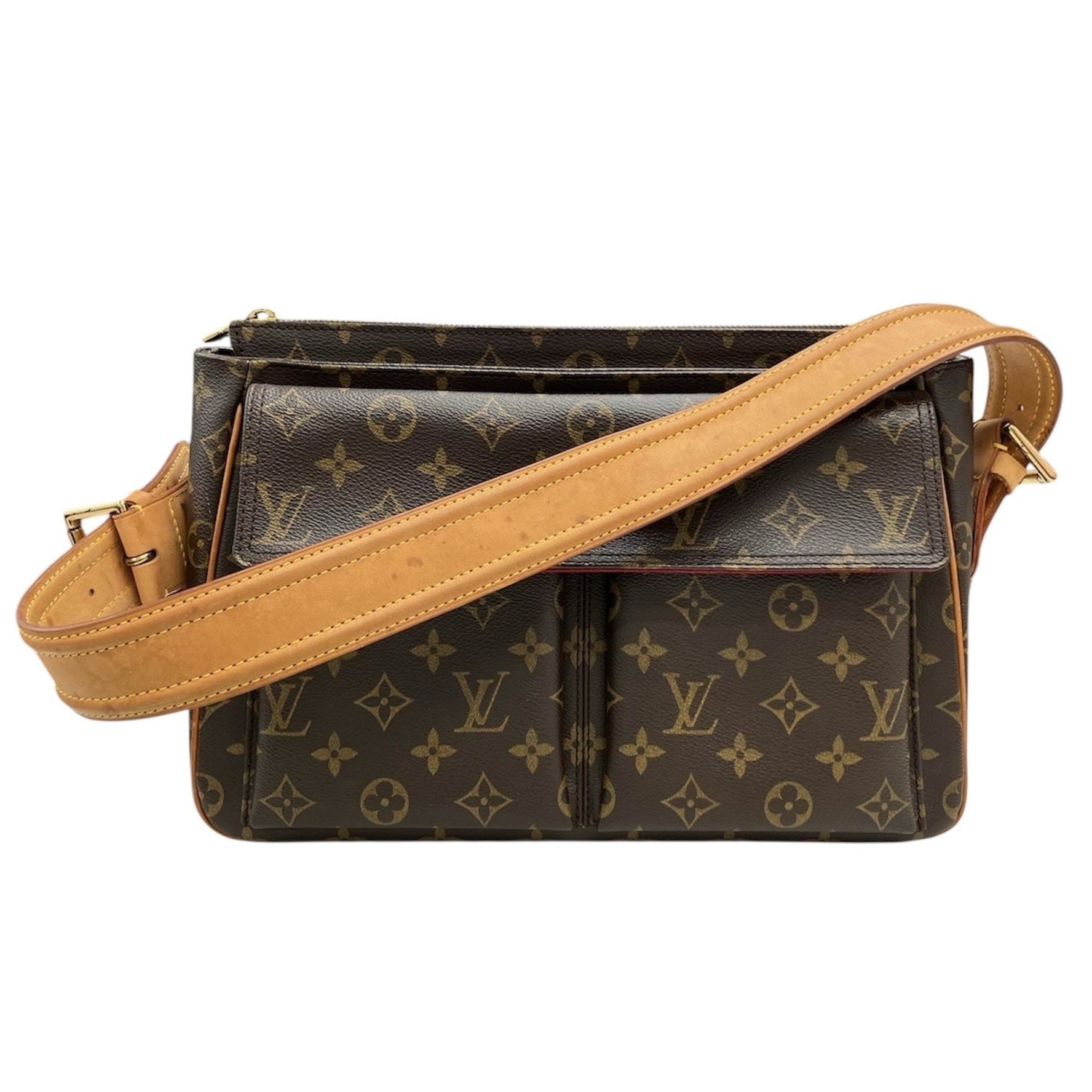 LOUIS VUITTON Monogram Viva Cite GM Shoulder Bag LV