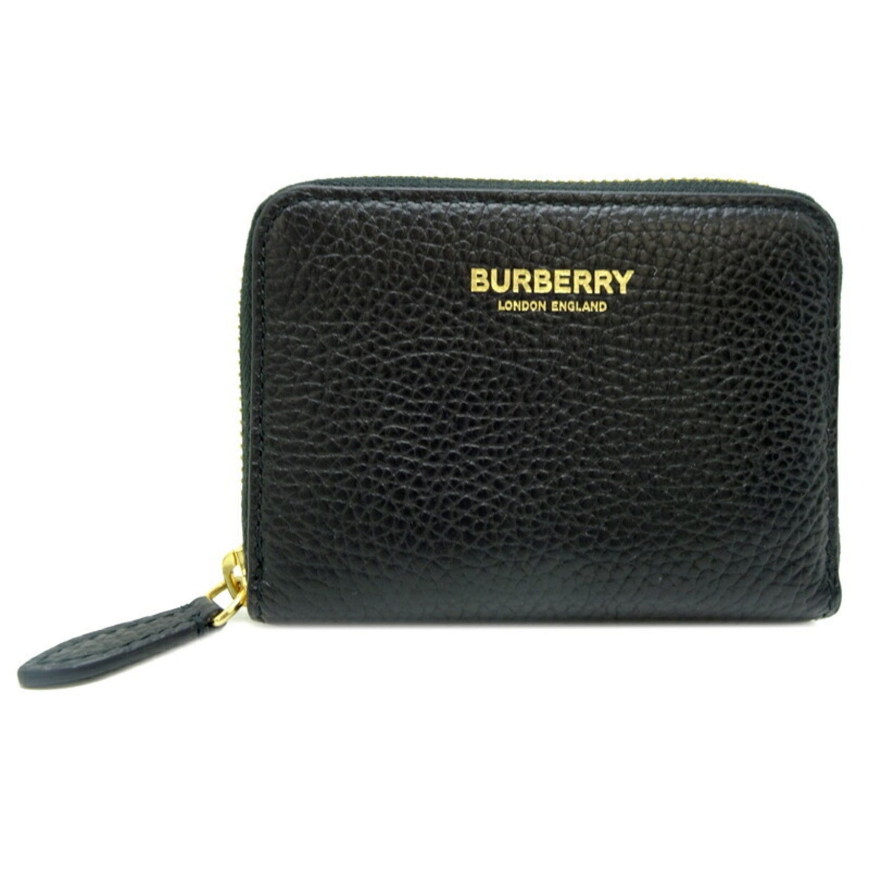 Burberry Round Coin Purse and Men, Leather
