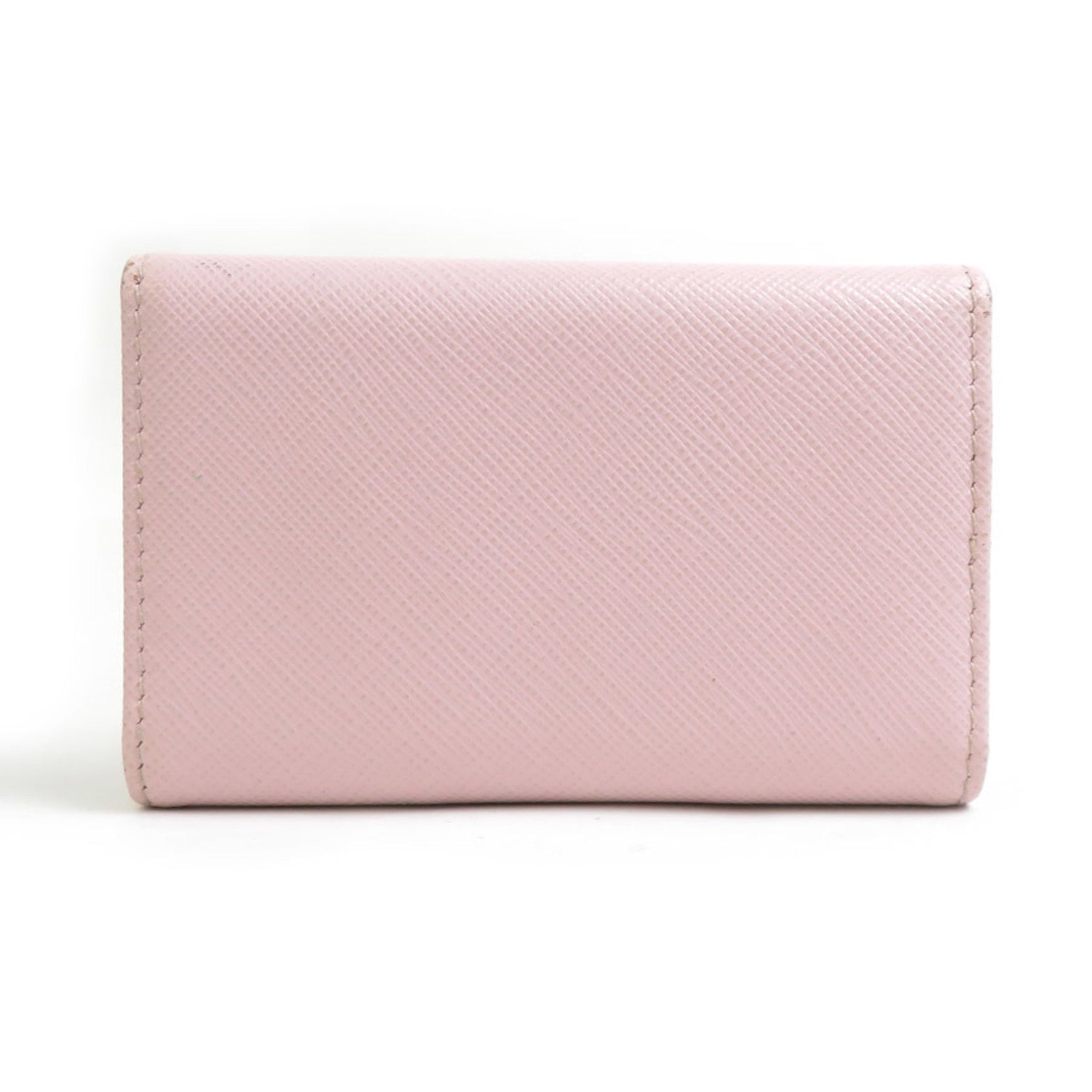 PRADA key case leather ladies