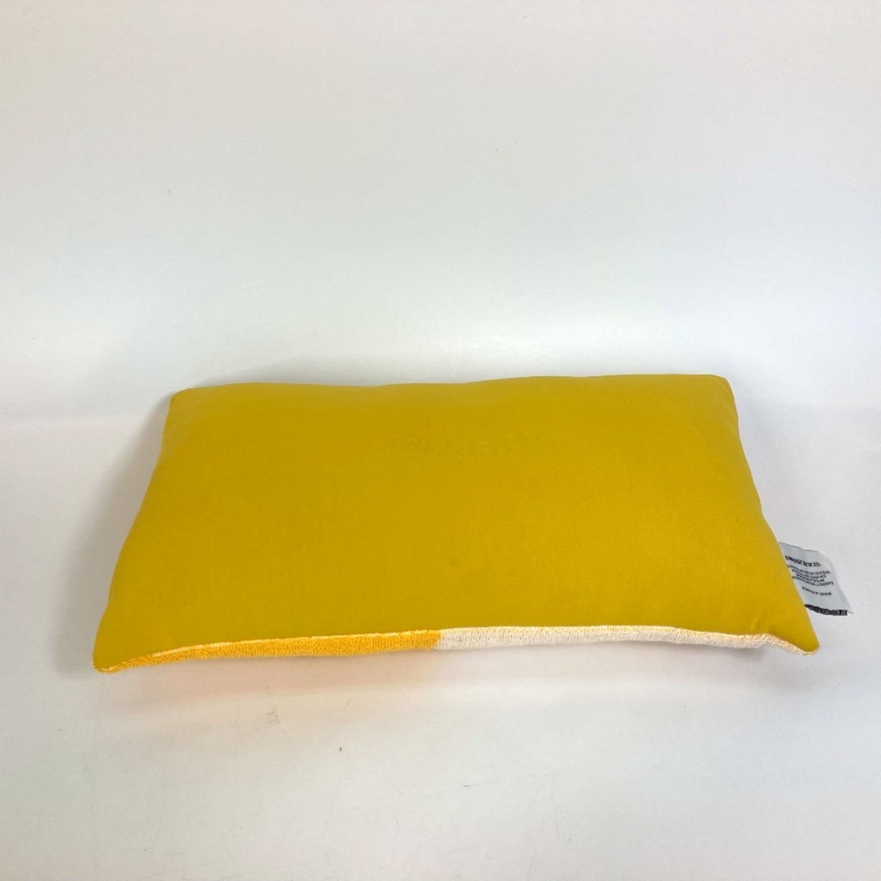 HERMES Accessories Yachting Wave Beach Cushion Polyamide Men's Women's Yellow x White