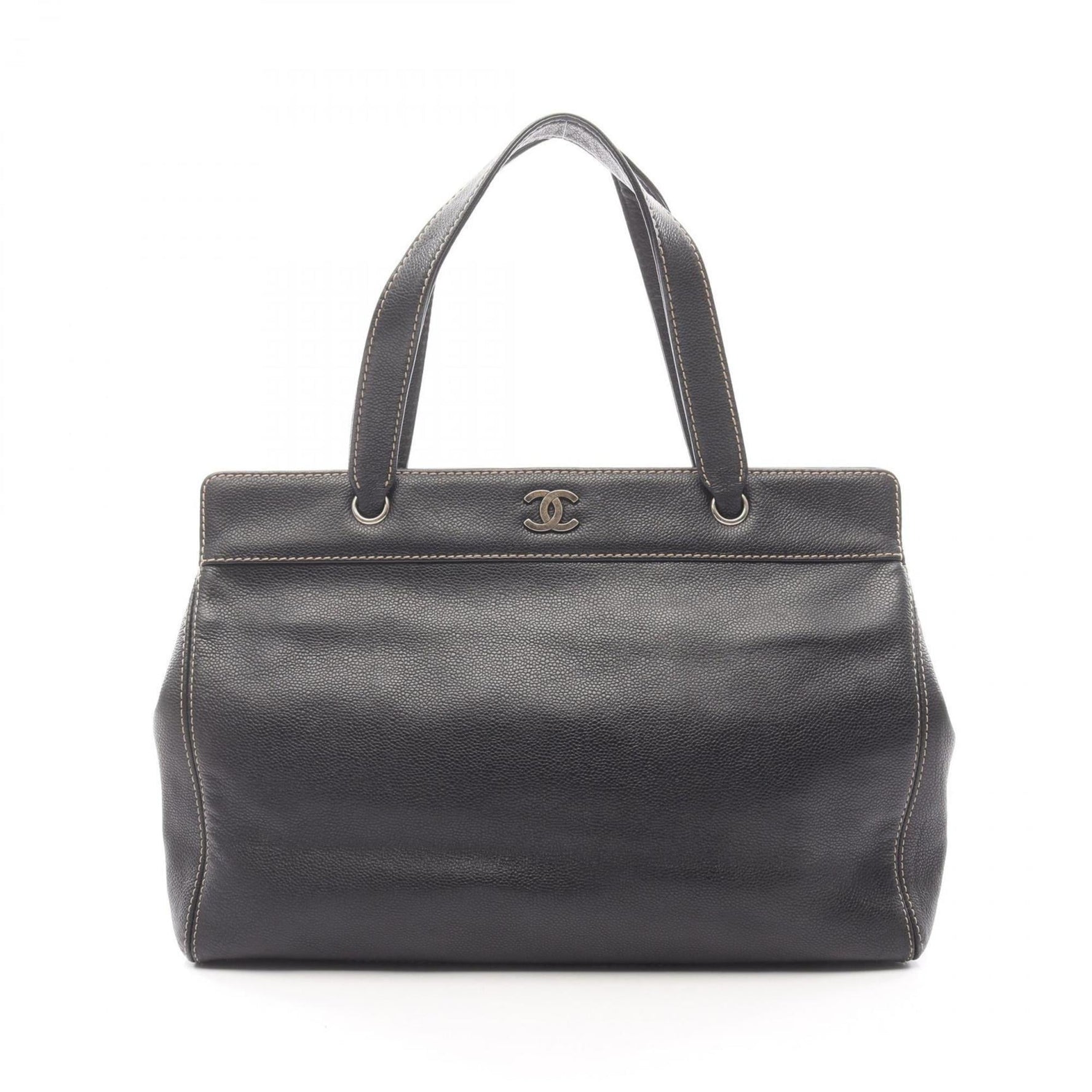 CHANEL Coco Mark Tote Bag in Caviar (Grained Calfskin)