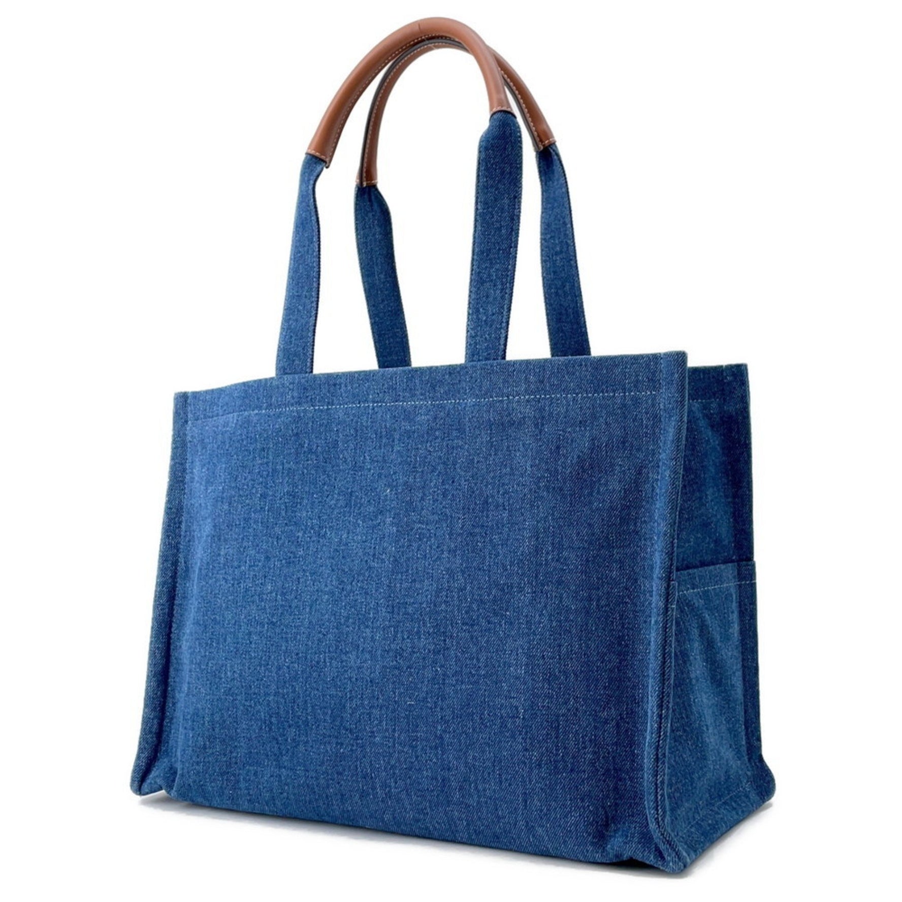 CELINE Tote Bag Large Cabas Denim