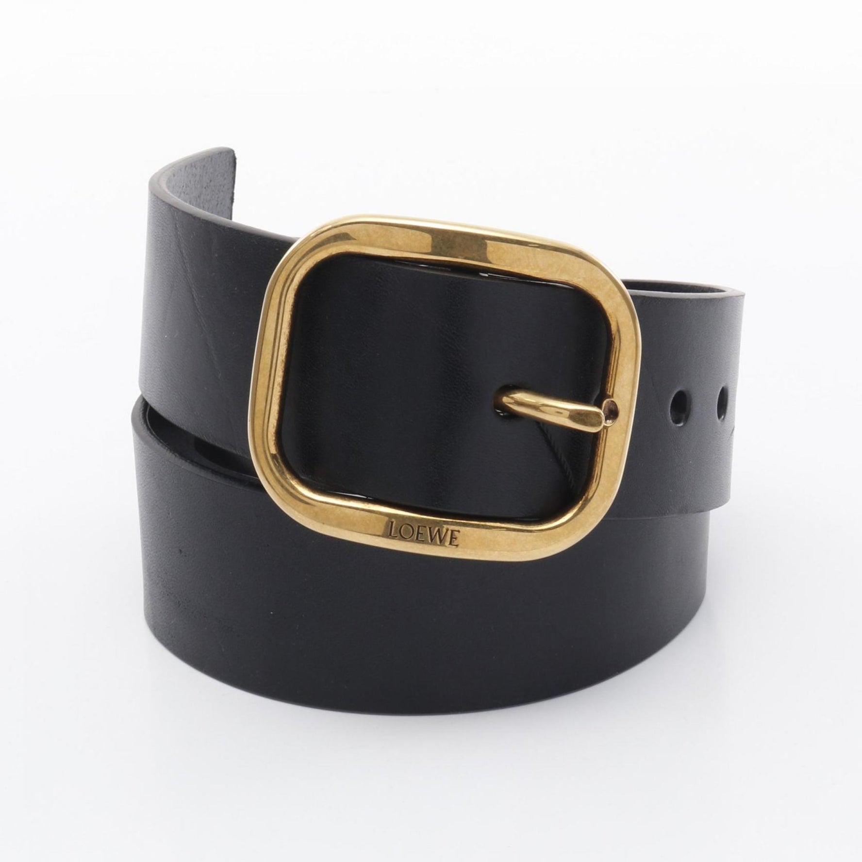 LOEWE Round Soft Belt Clothing Leather