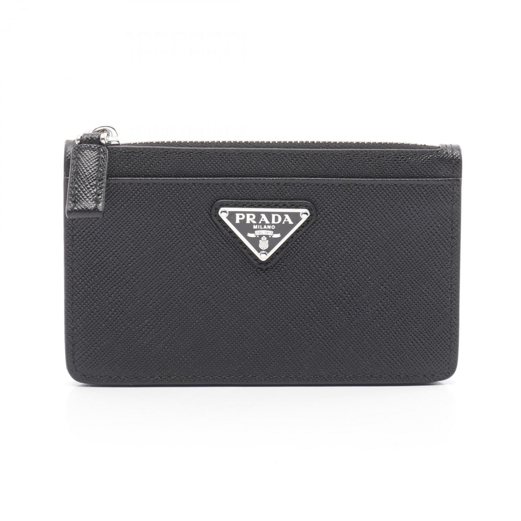 PRADA SAFFIANO TRIANGOLO Wallet/Coin Case Wallet Saffiano Leather