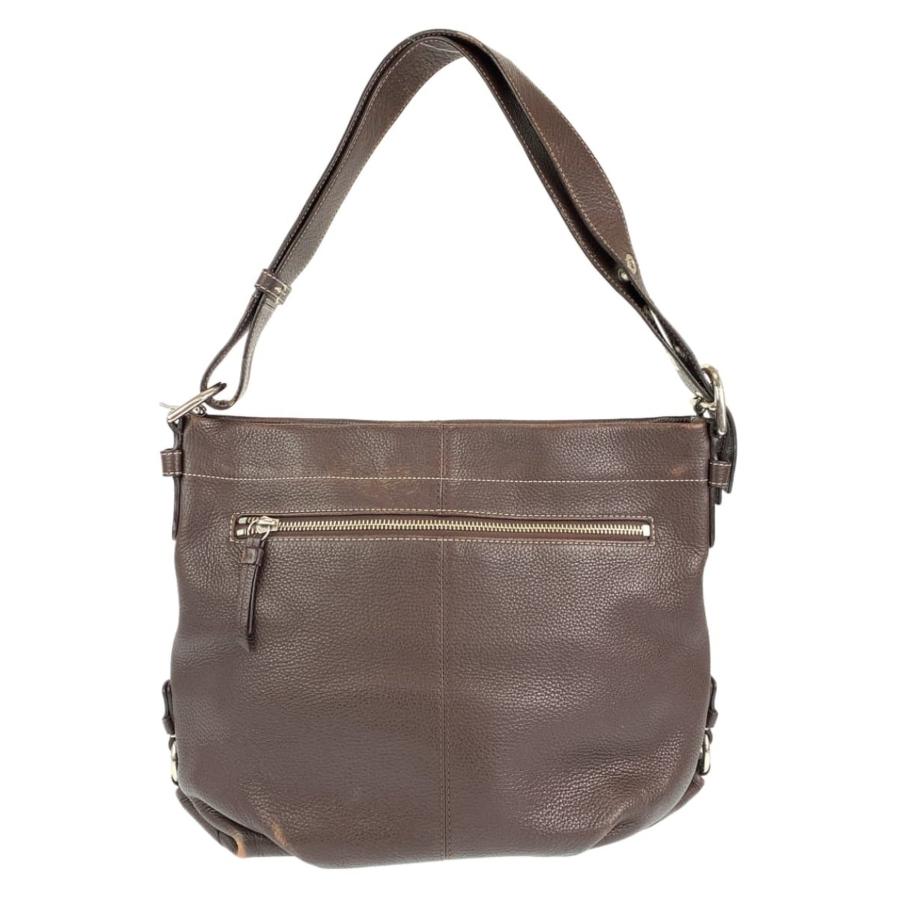 COACH Leather Hobo Shoulder Bag, Crossbody