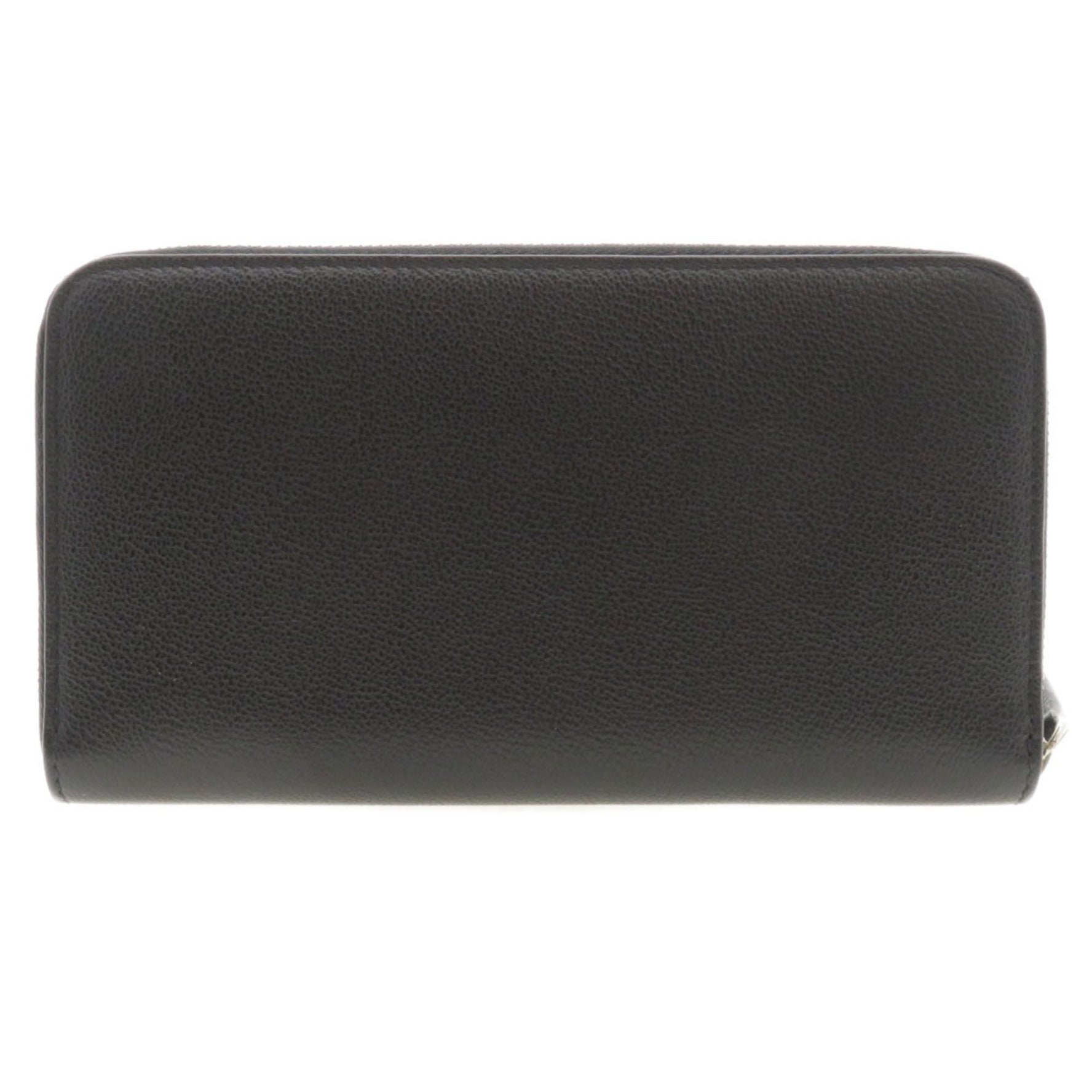Burberry motif long wallet leather ladies