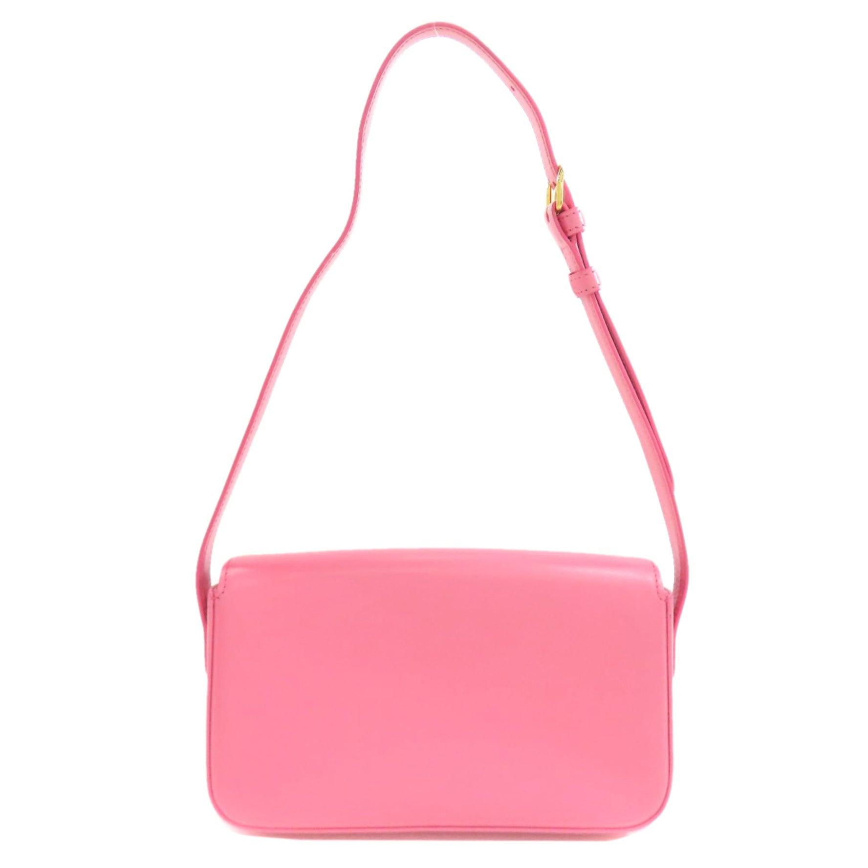 Celine Triomphe handbag in calfskin .