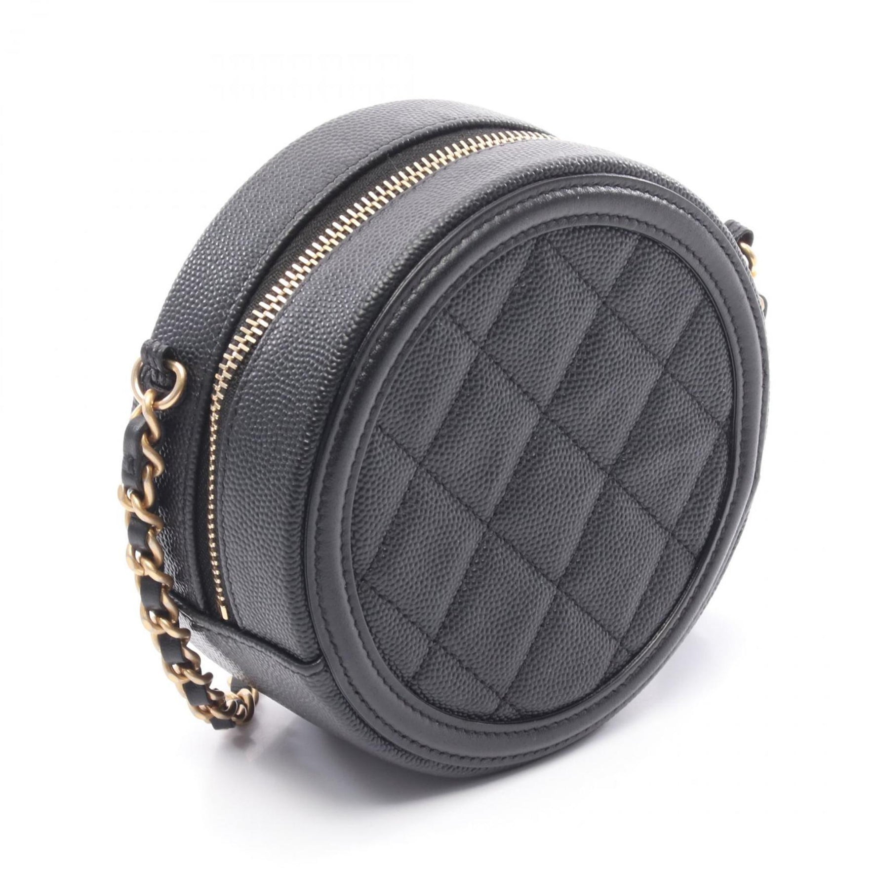 CHANEL CC Filigree Shoulder Bag in Calfskin Leather
