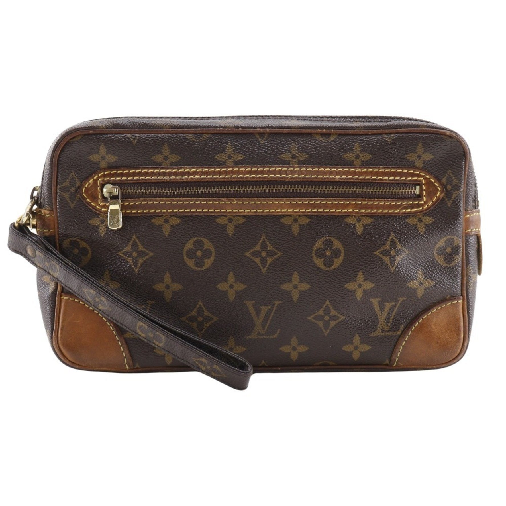 Louis Vuitton Marly Dragonne Second Bag Monogram Canvas 1996 Unisex