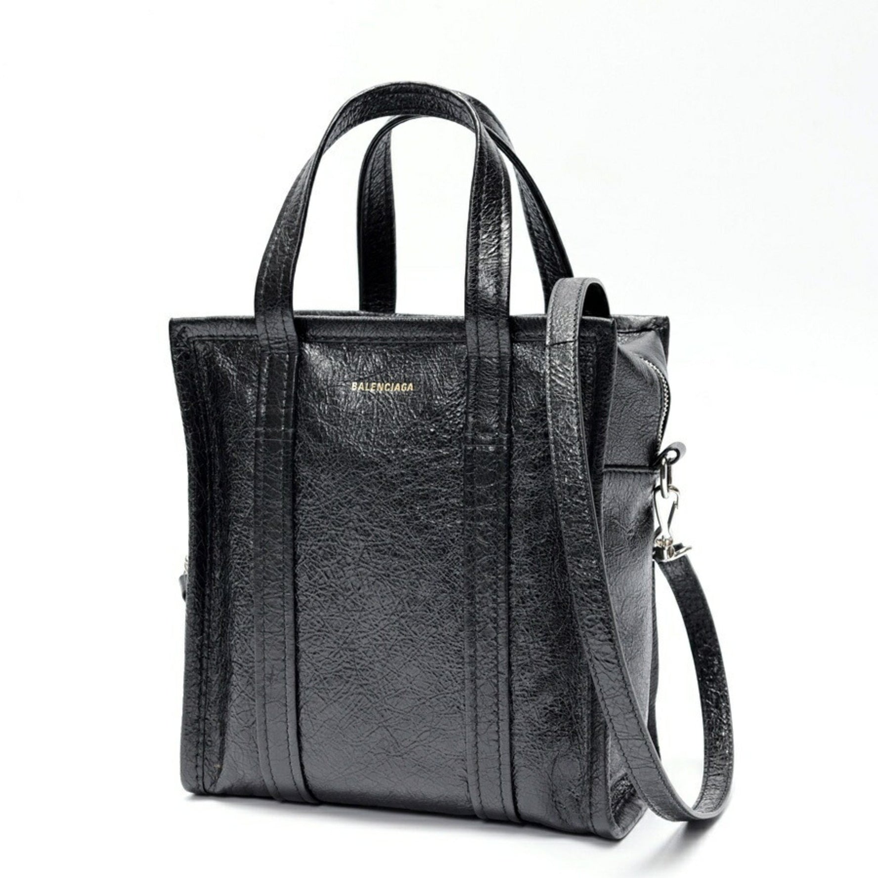 Balenciaga Bazaar Shopper XS Shoulder Bag Leather