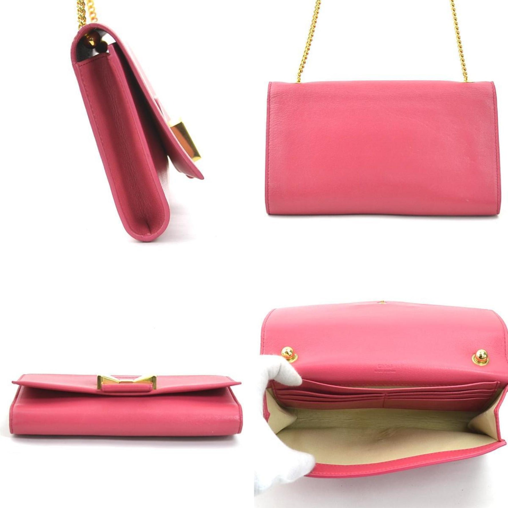 Chloé Chloe Shoulder Bag Leather