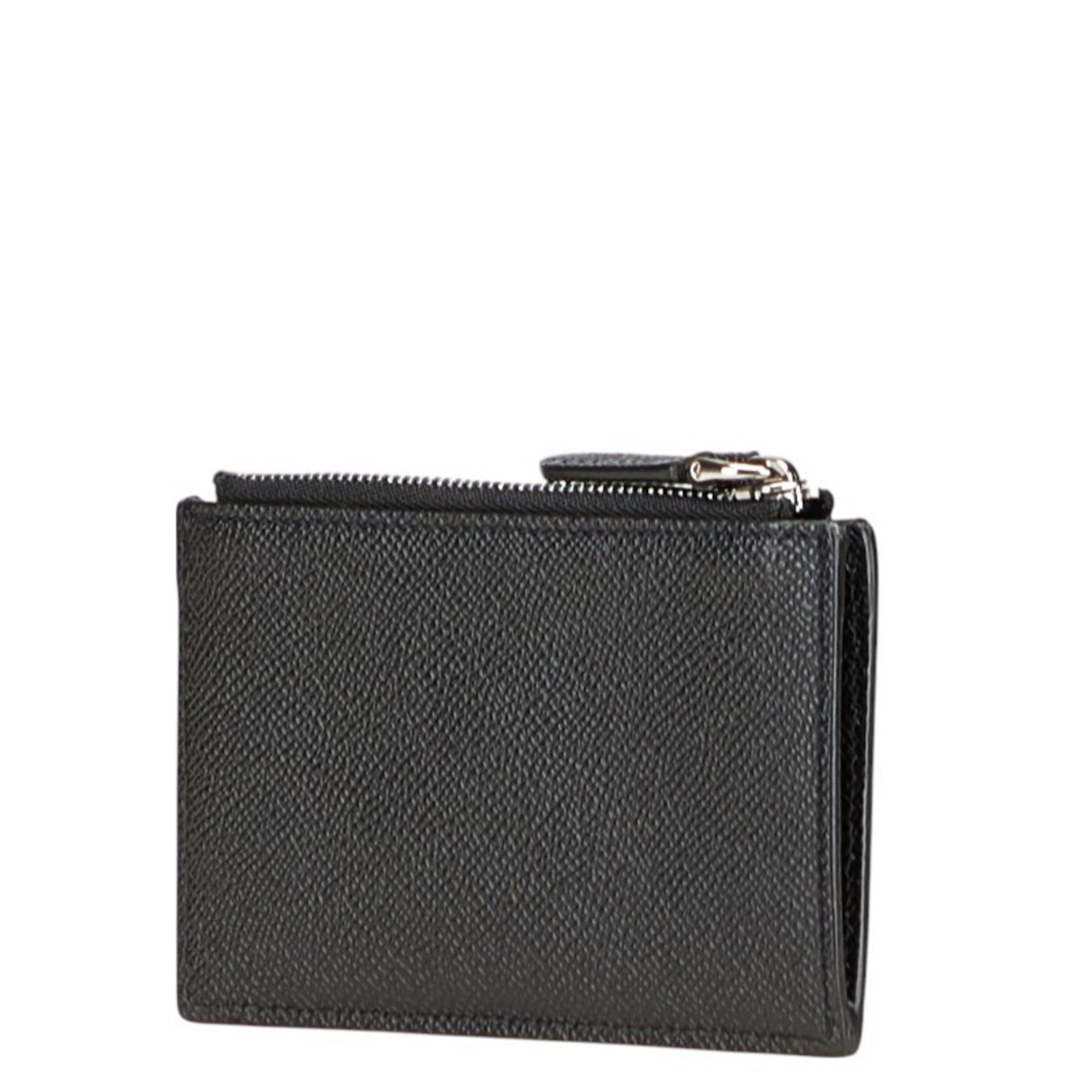 Burberry Logo Fragment Case Card Leather
