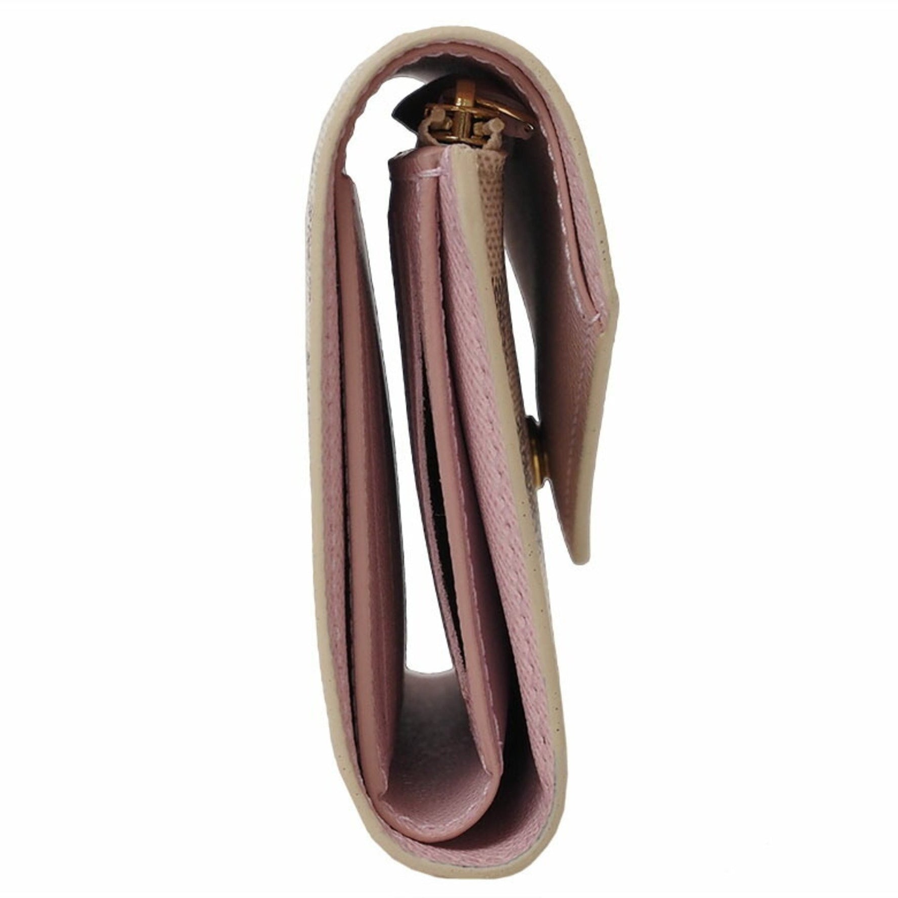 Louis Vuitton Portefeuille Victorine Compact Wallet Damier Azur