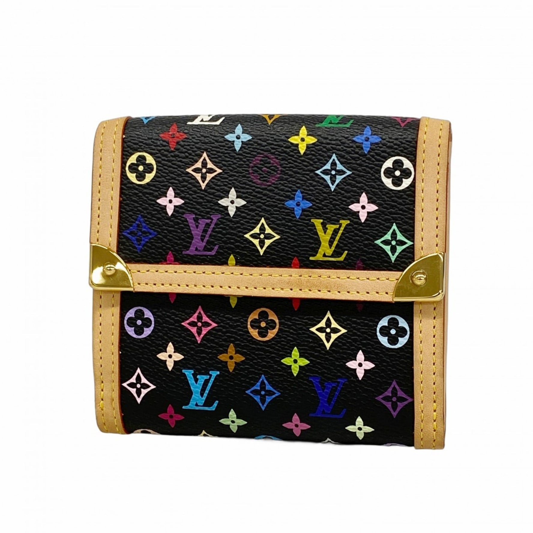 Louis Vuitton Tri-fold Wallet Porte-Monnaie-Vieux Carte-Crédit