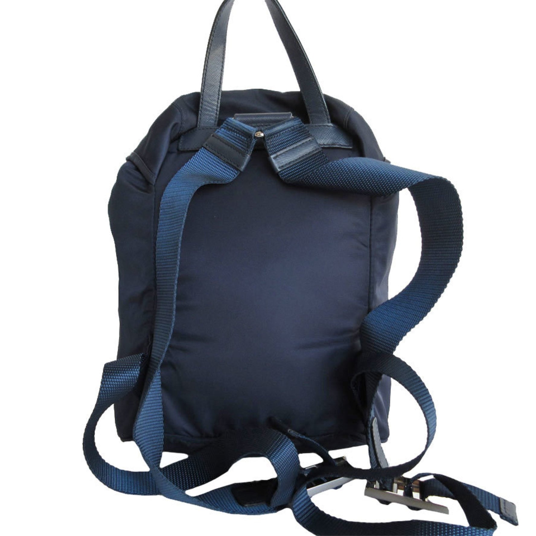 PRADA Backpack Nylon Silver