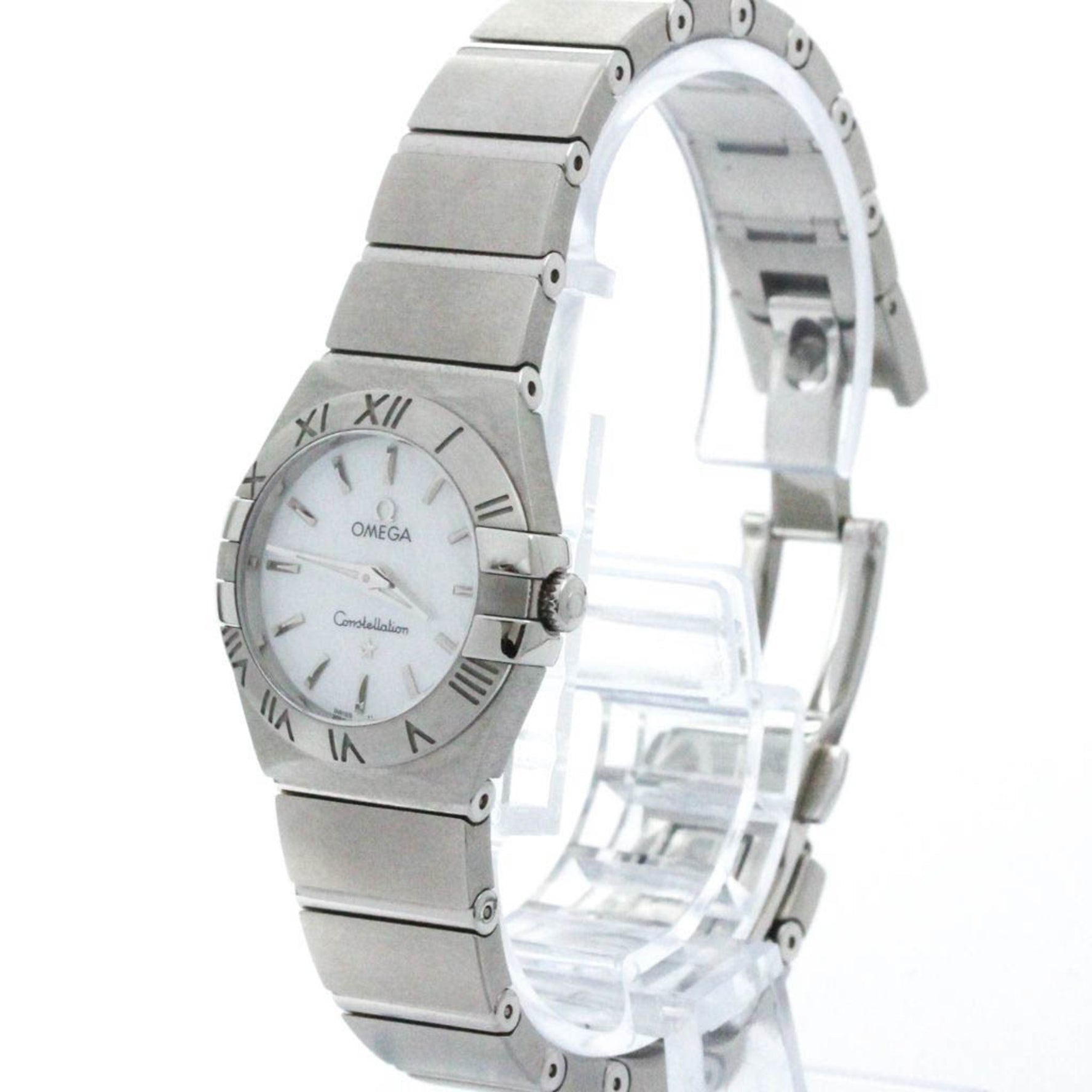 OMEGA Constellation MOP Dial Quartz Ladies Watch 123.10.24.60.05.001
