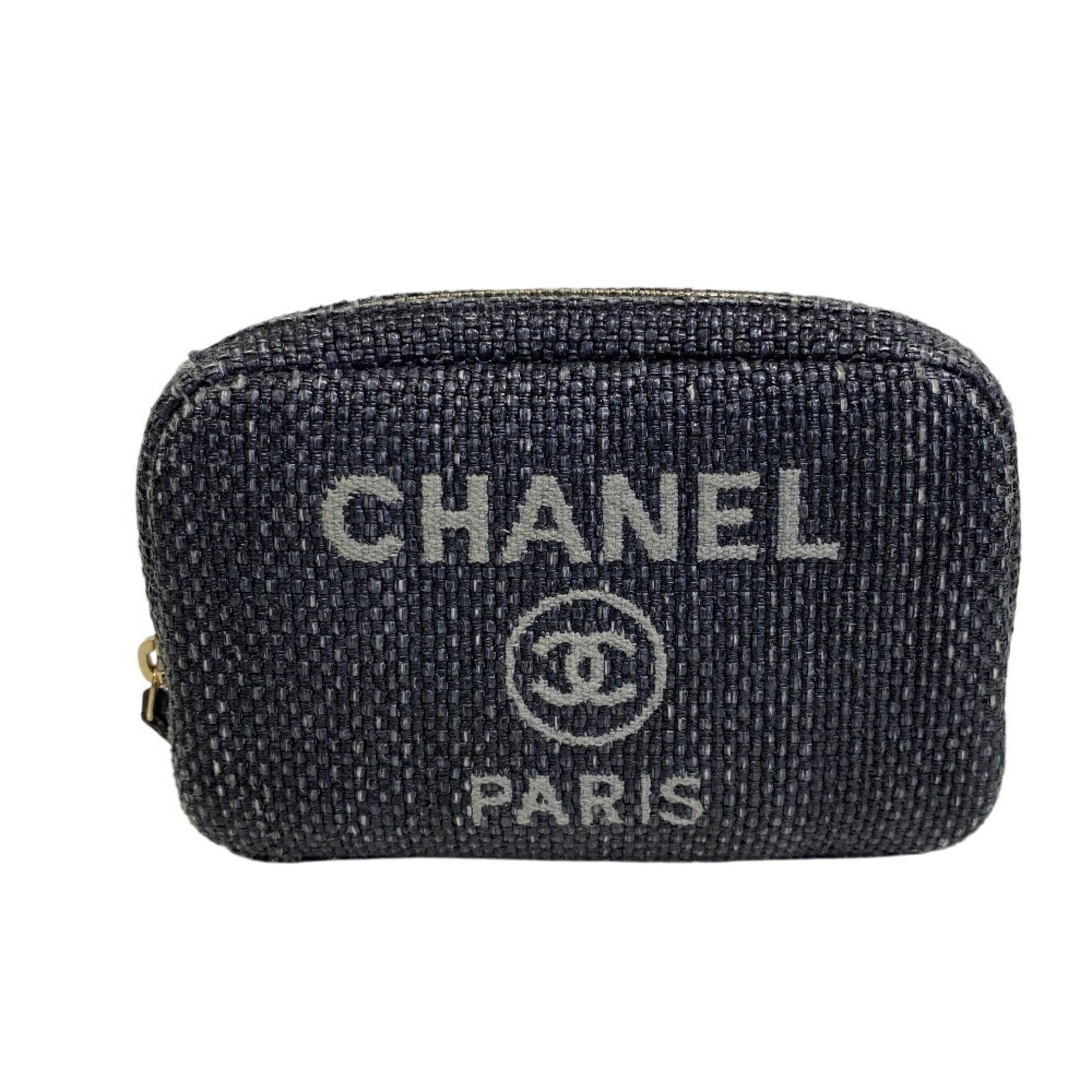 CHANEL Deauville Coco Mark Pouch