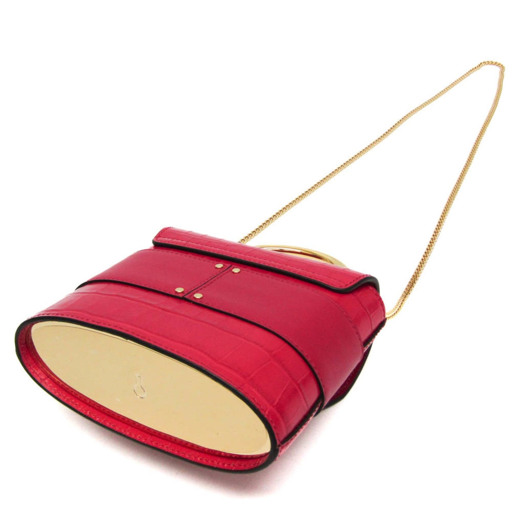Chloé SMALL PADLOCK Leather Handbag,Shoulder Bag