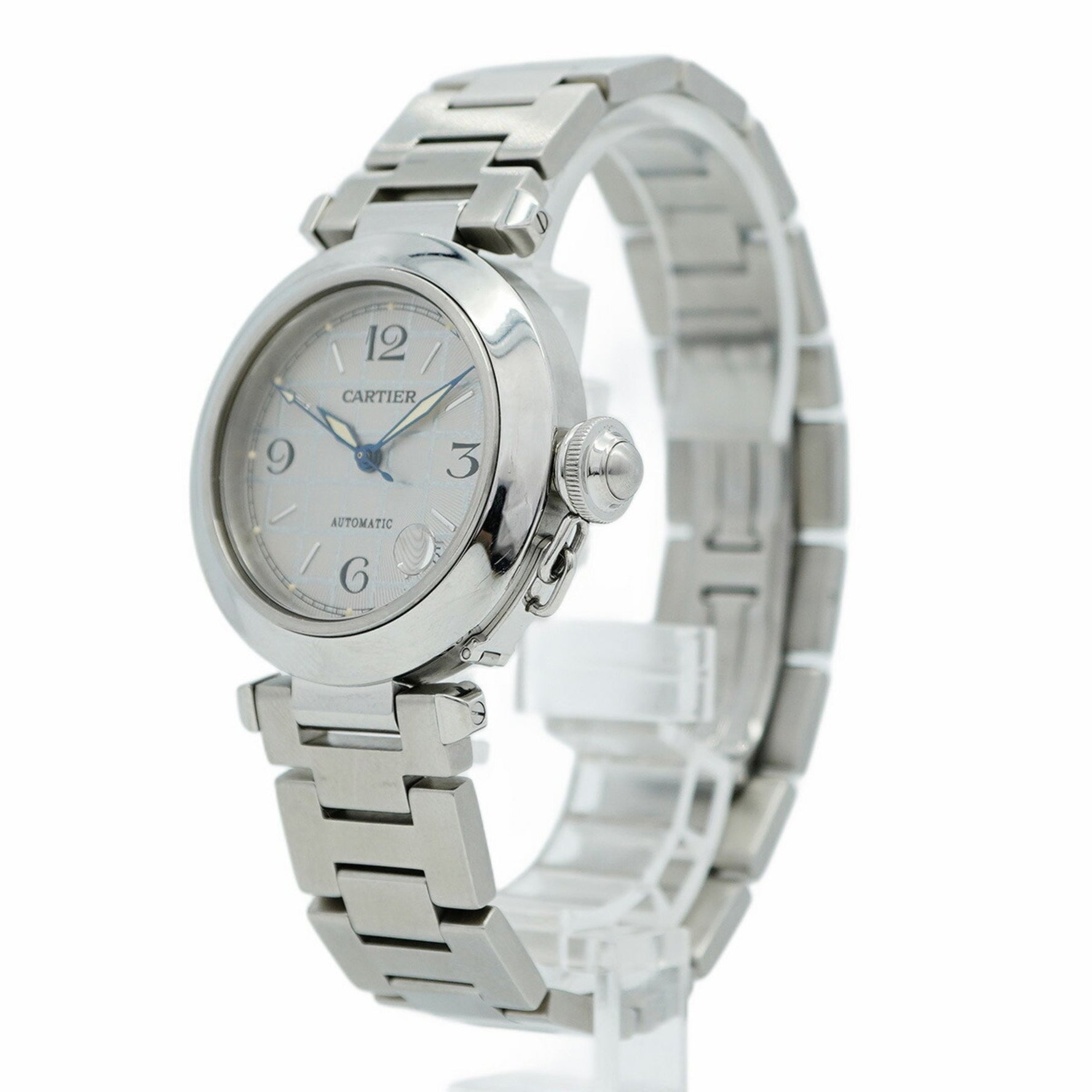 Cartier Pasha C Silver Dial Watch