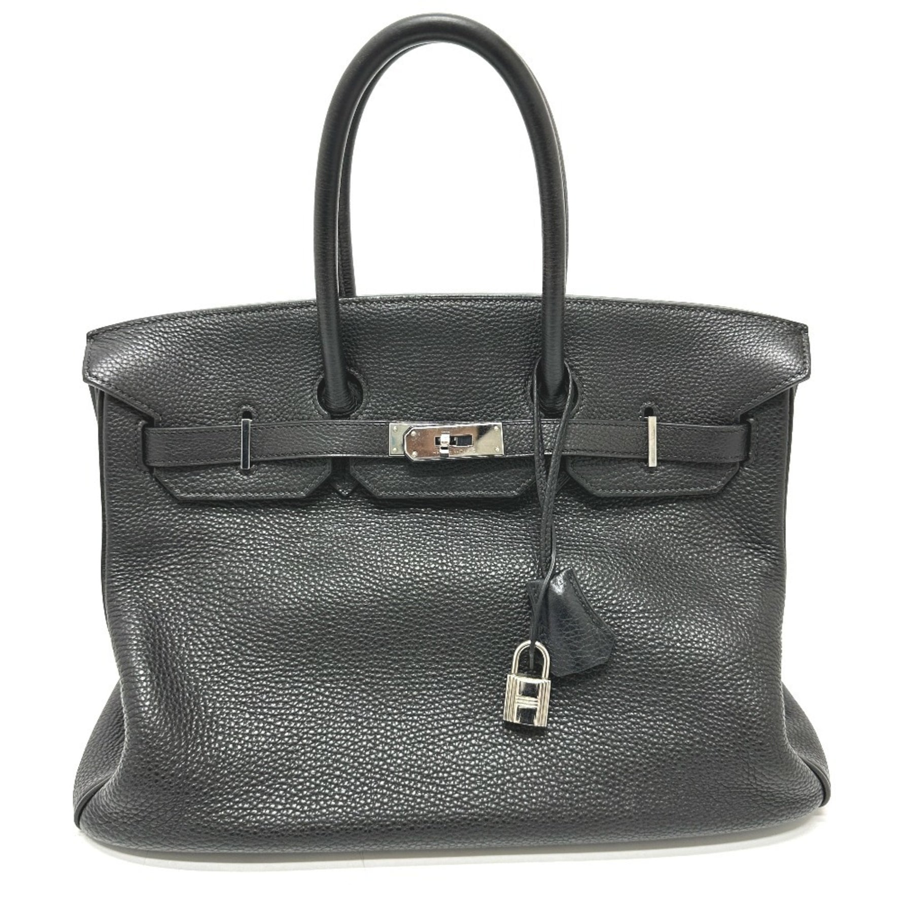 HERMES Birkin 35 Tote Bag, Handbag, Togo, Silver Hardware