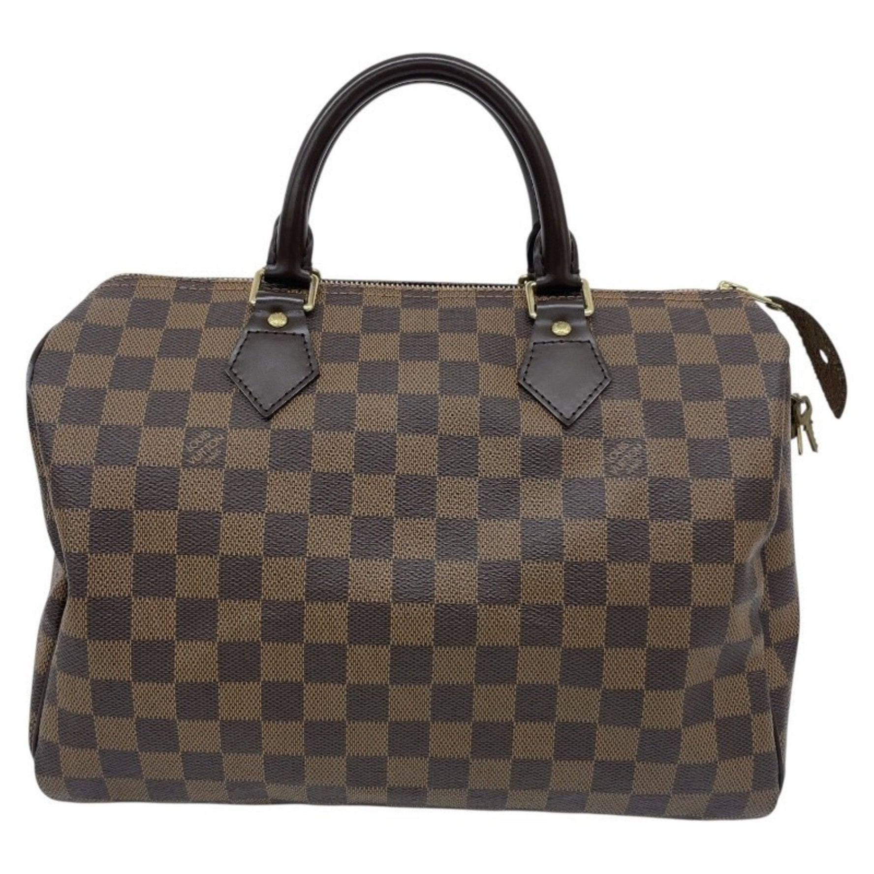 Louis Vuitton Speedy 30 Handbag, Damier Ebene Mini Boston Bag