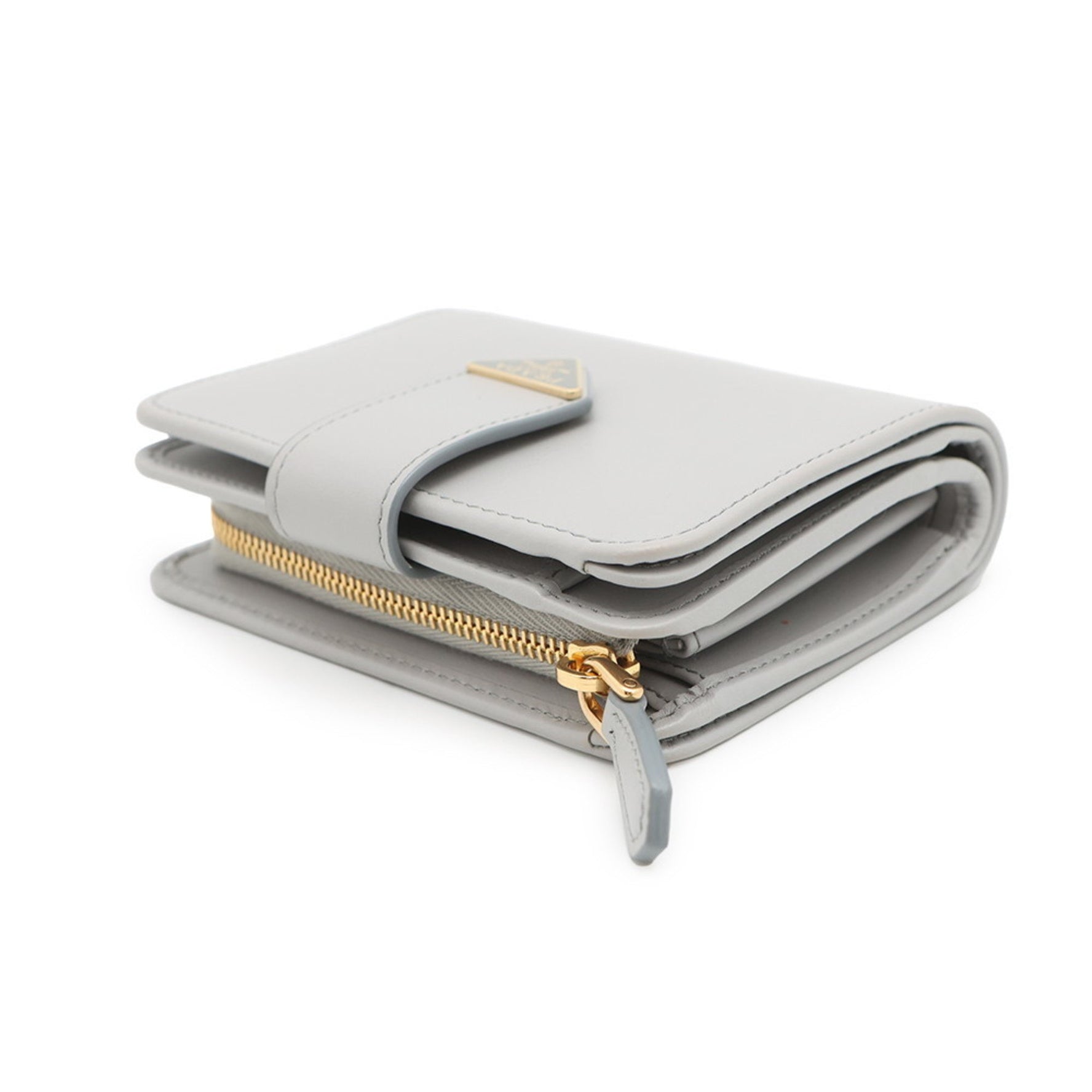 Prada Bi-fold Wallet City Calf Tab