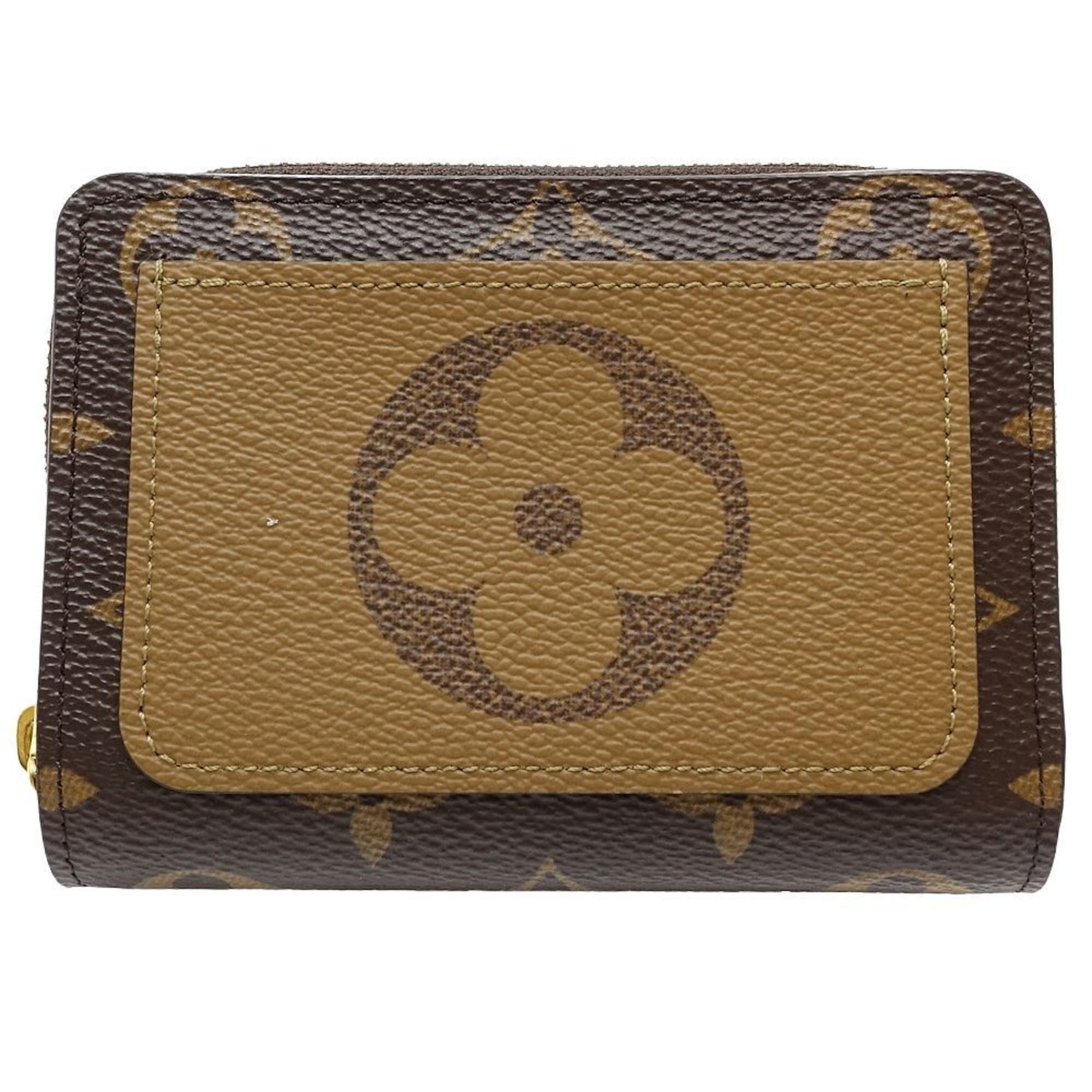 Louis Vuitton Bi-fold Wallet Portefeuille Lou Monogram Reverse