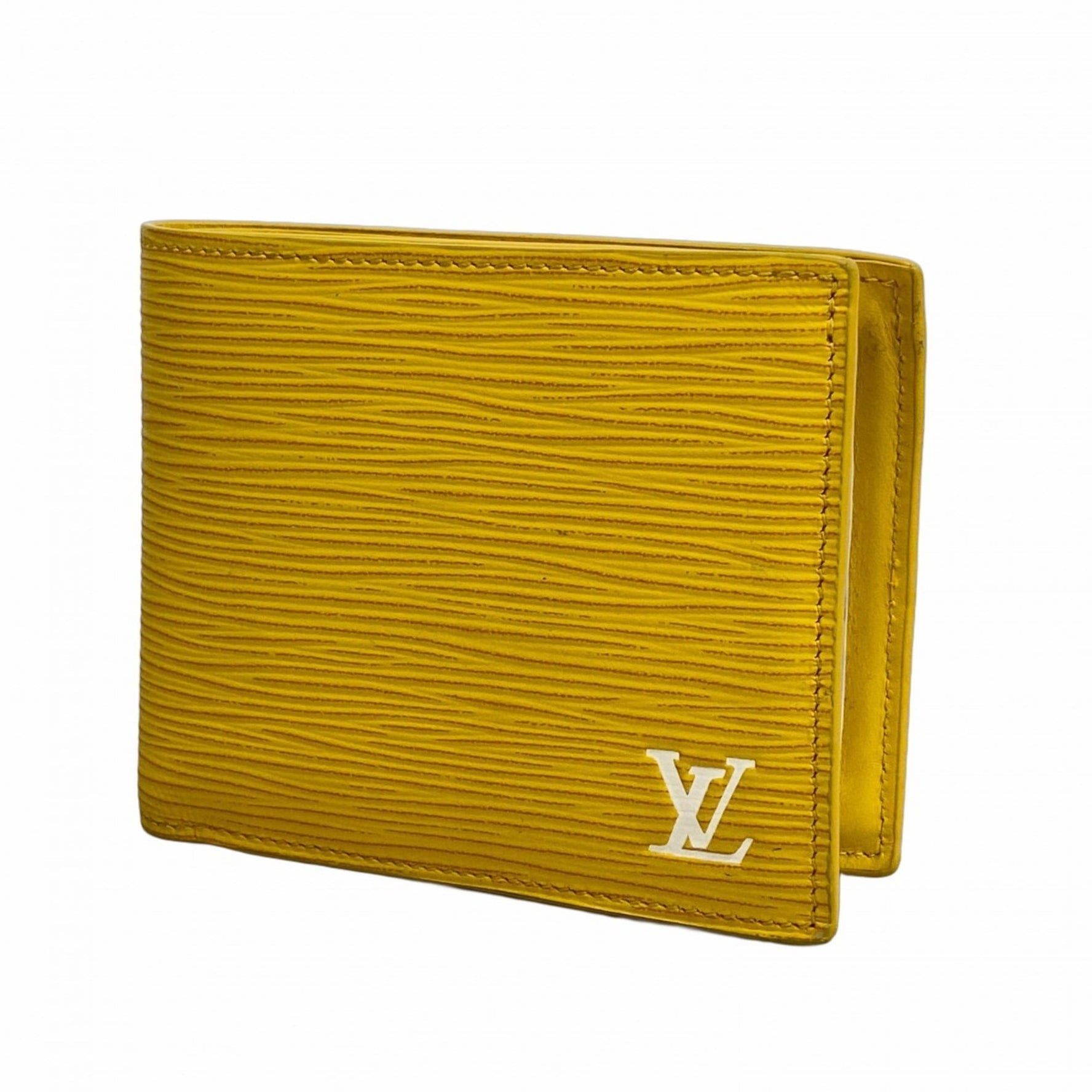 Louis Vuitton Epi Wallet Portefeuille Marco Jaune Matte