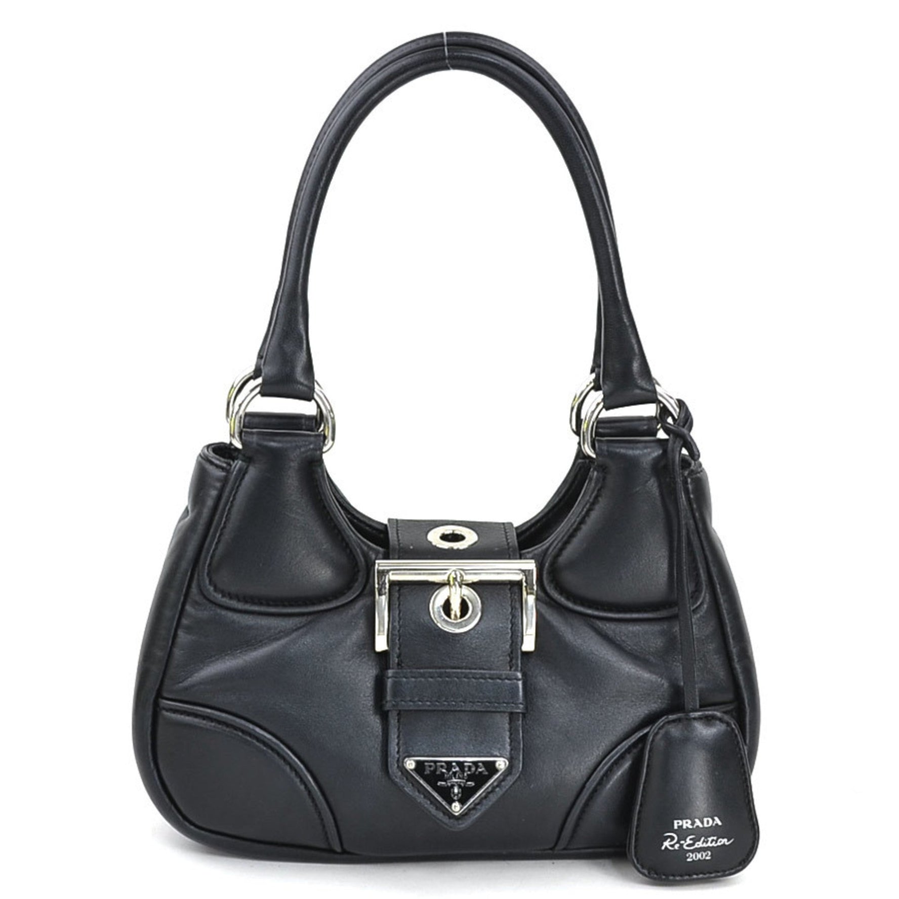 Prada handbag, leather