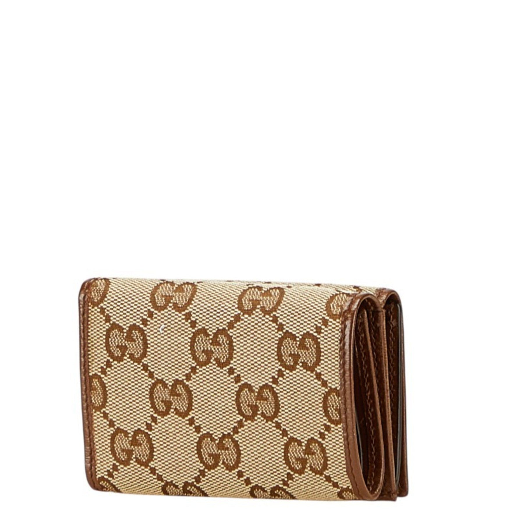 Gucci x Balenciaga The Hacker Project Neo Classic Wallet, Bifold Wallet Canvas and Leather