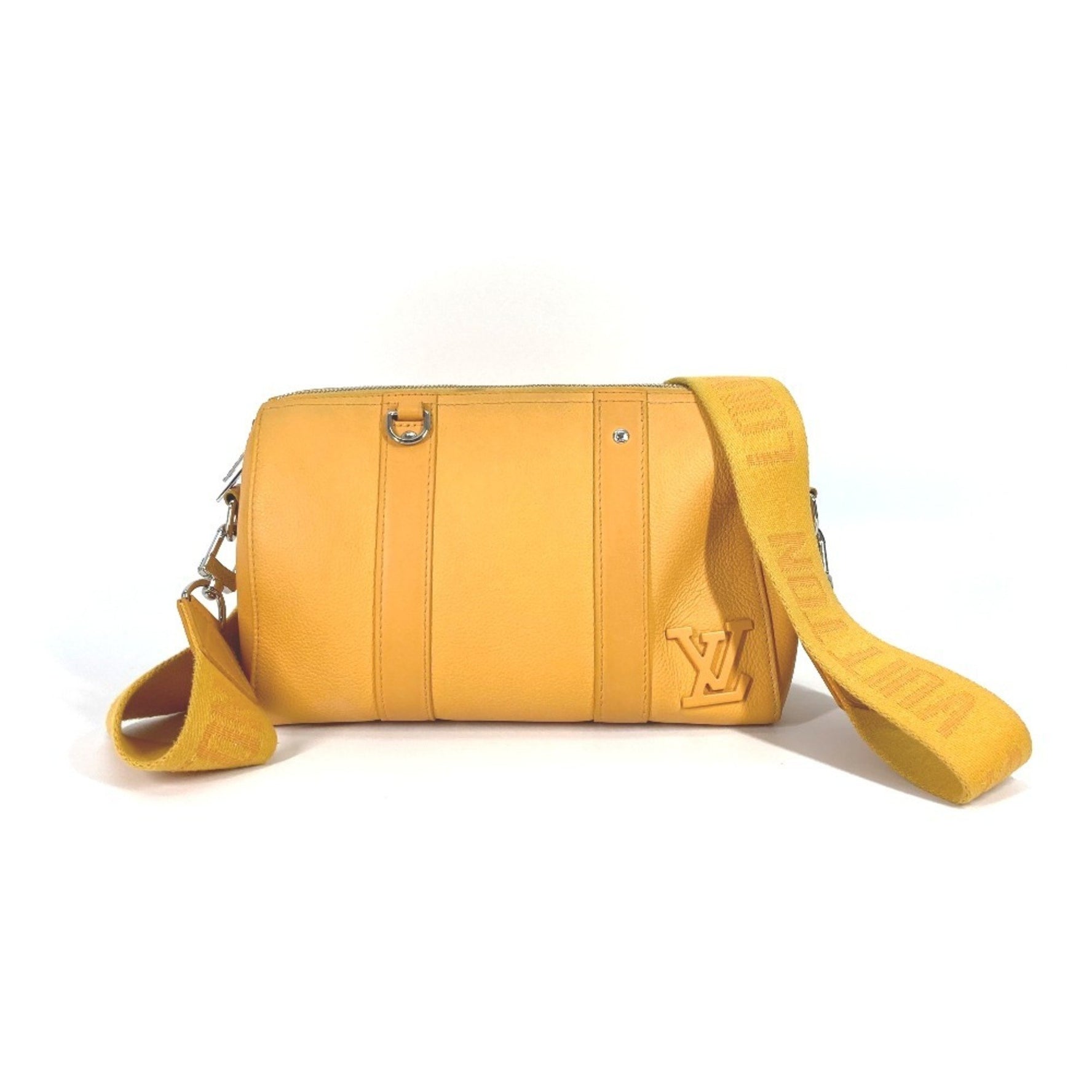 LOUIS VUITTON LV Aerogram City Keepall Shoulder Bag, Leather, Men's