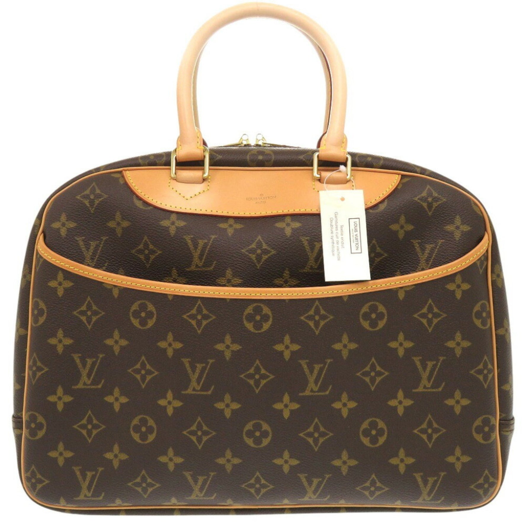 Louis Vuitton Deauville Monogram Handbag LV 1169