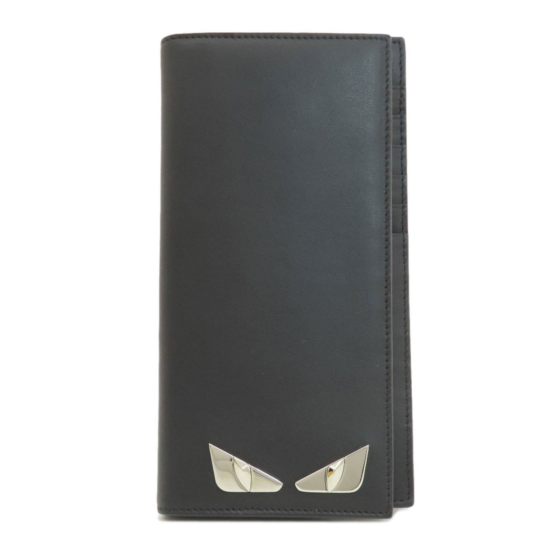Fendi Monster Long Wallet Leather