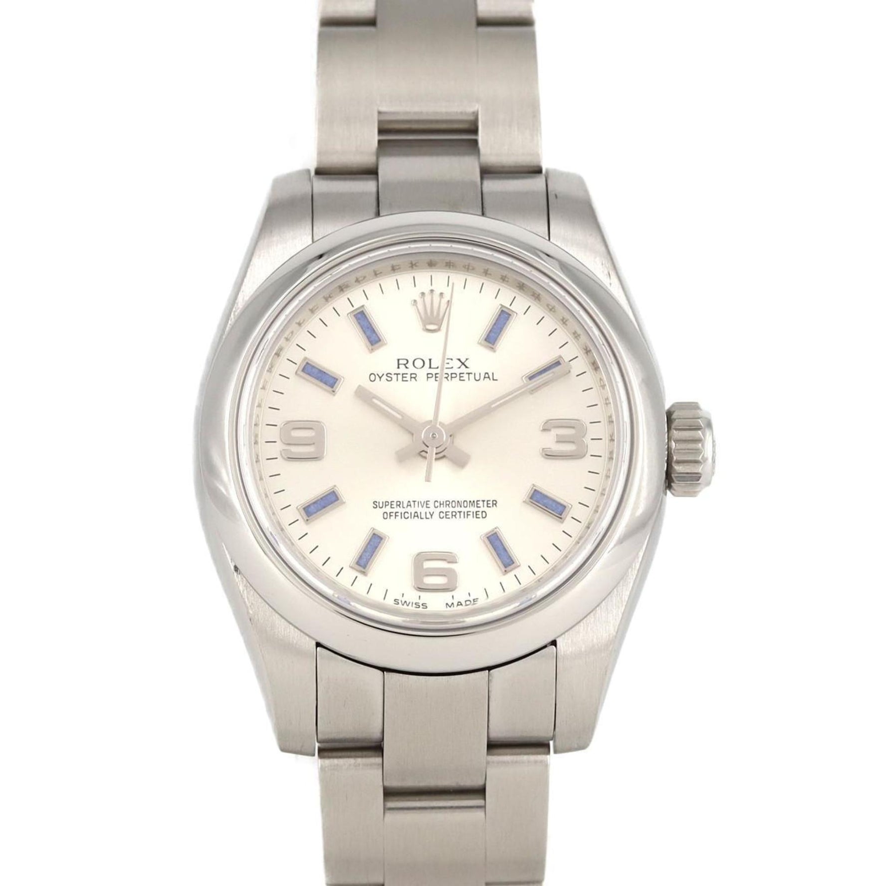 Rolex Oyster Perpetual SS Wristwatch Automatic M Series