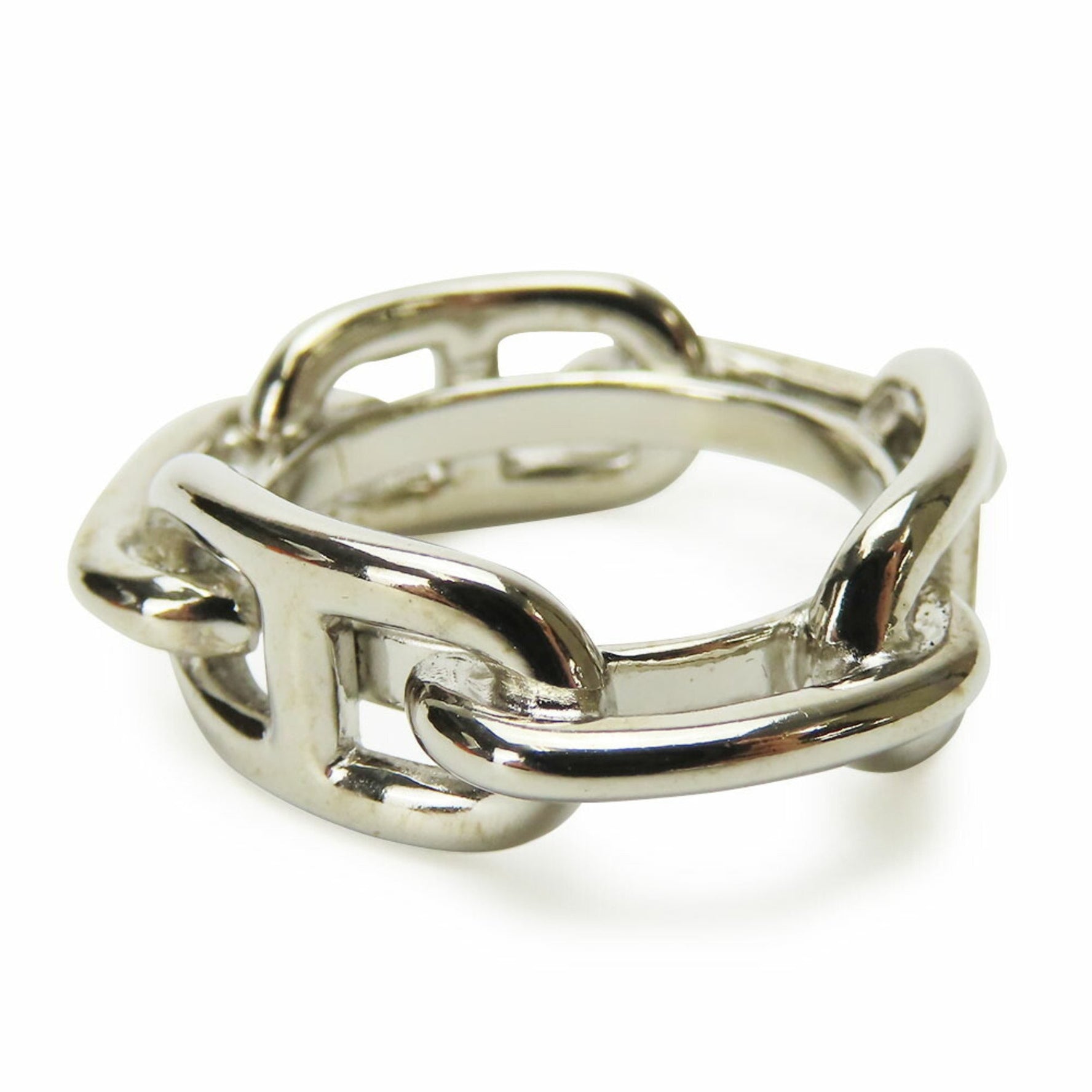 Hermes scarf ring Chaine d'Ancre metal accessory