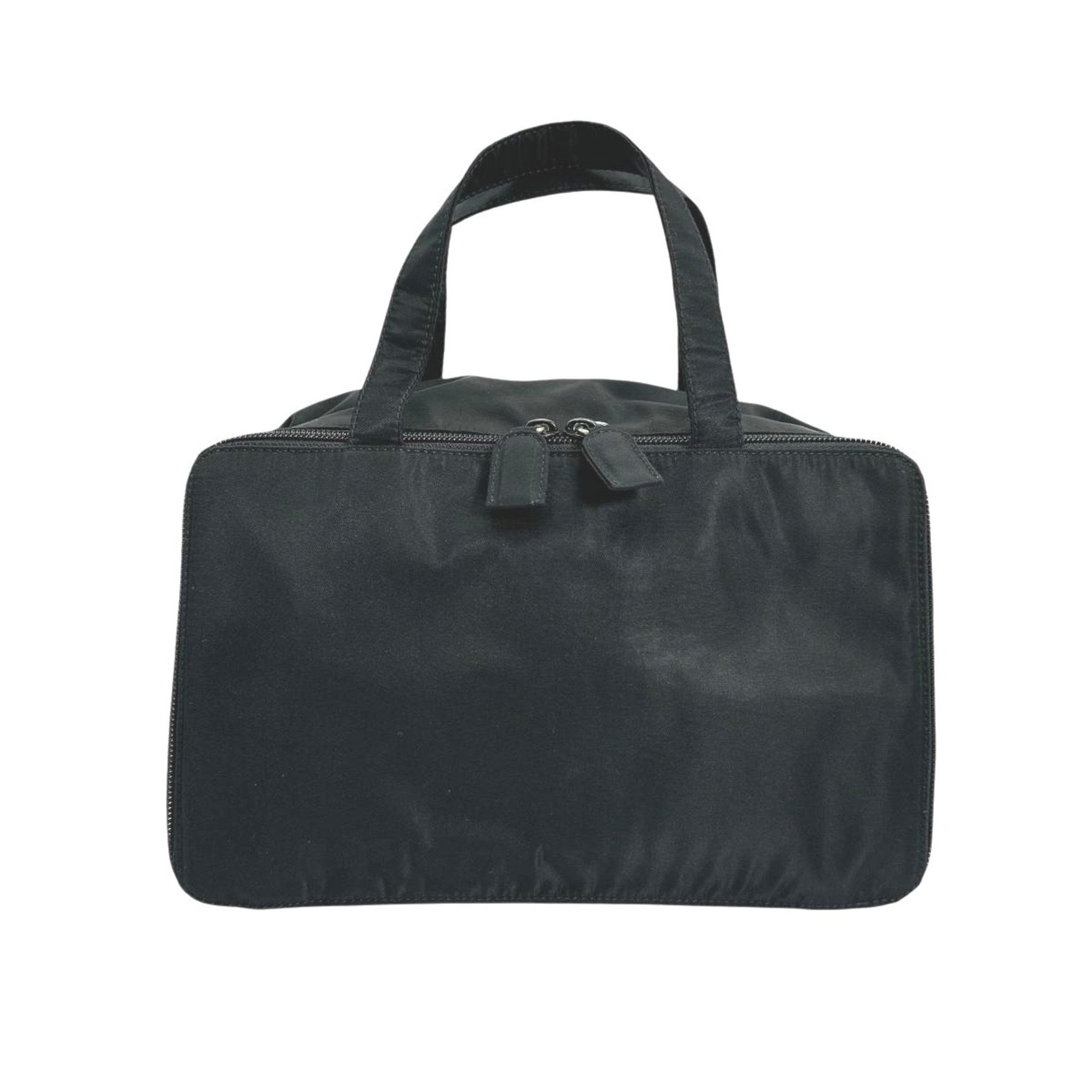 PRADA Handbag Nylon Black