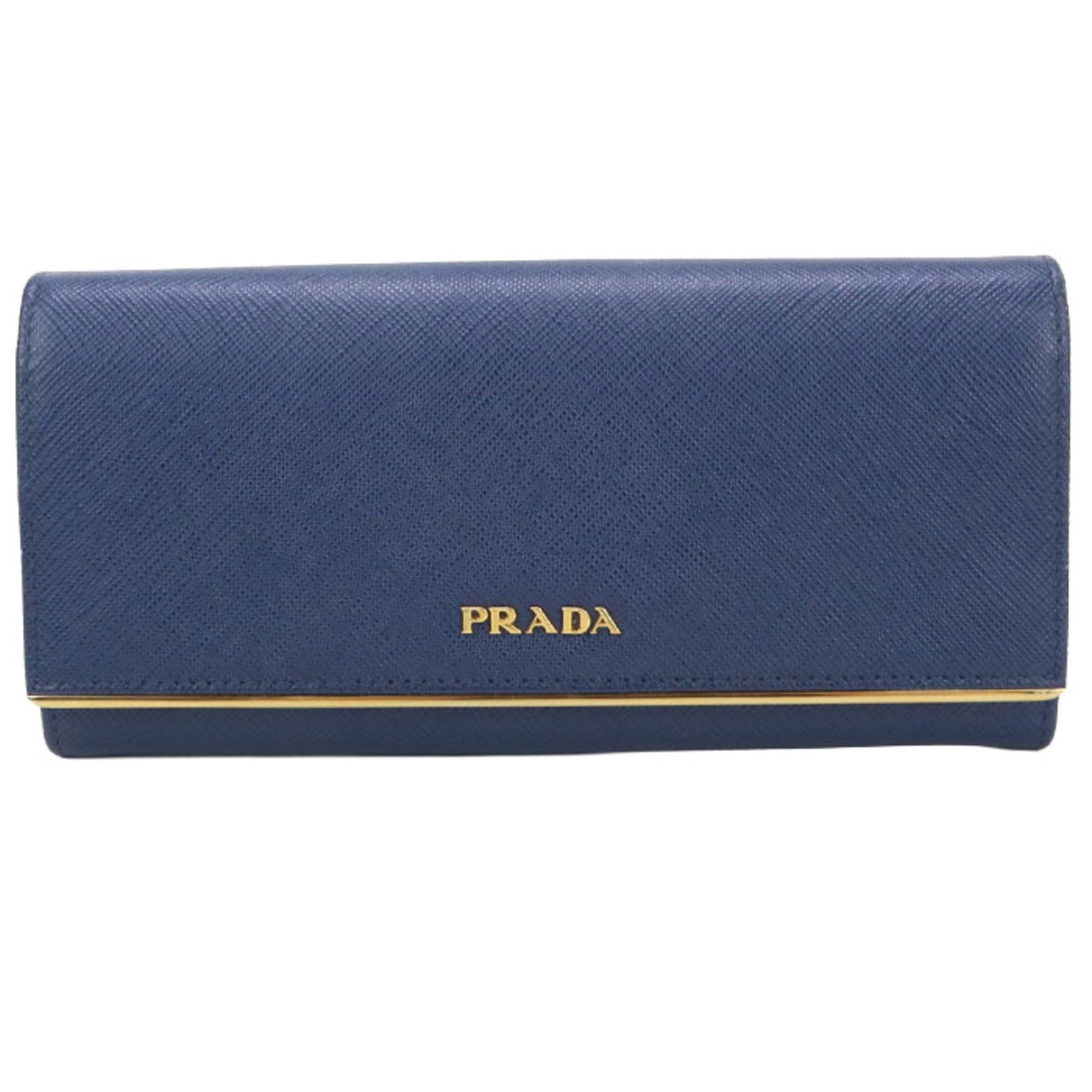 PRADA Long Wallet with Bi-fold Coin Pocket QME
